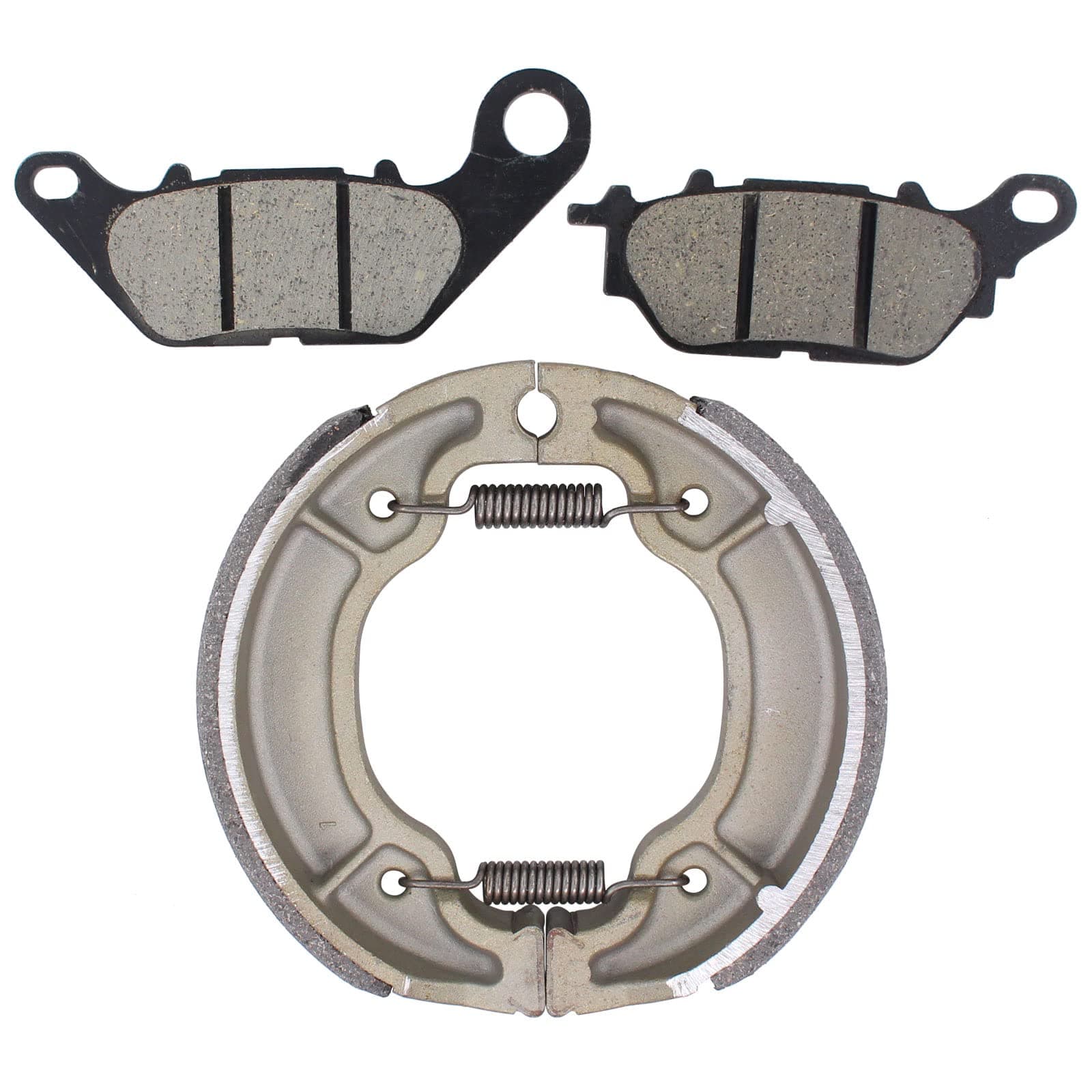 Front Brake Pad and Rear Brake Pads for Yamaha YBR125 YBR 125 2007-2017