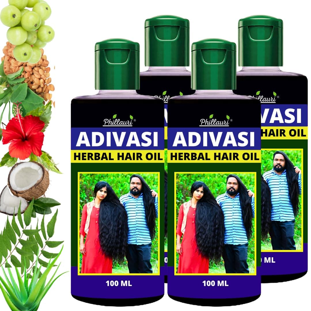Hair Oil | Hair Oil for Men | Hair Oil for Women | Made With Herbal Ingredients | Pack Of 4