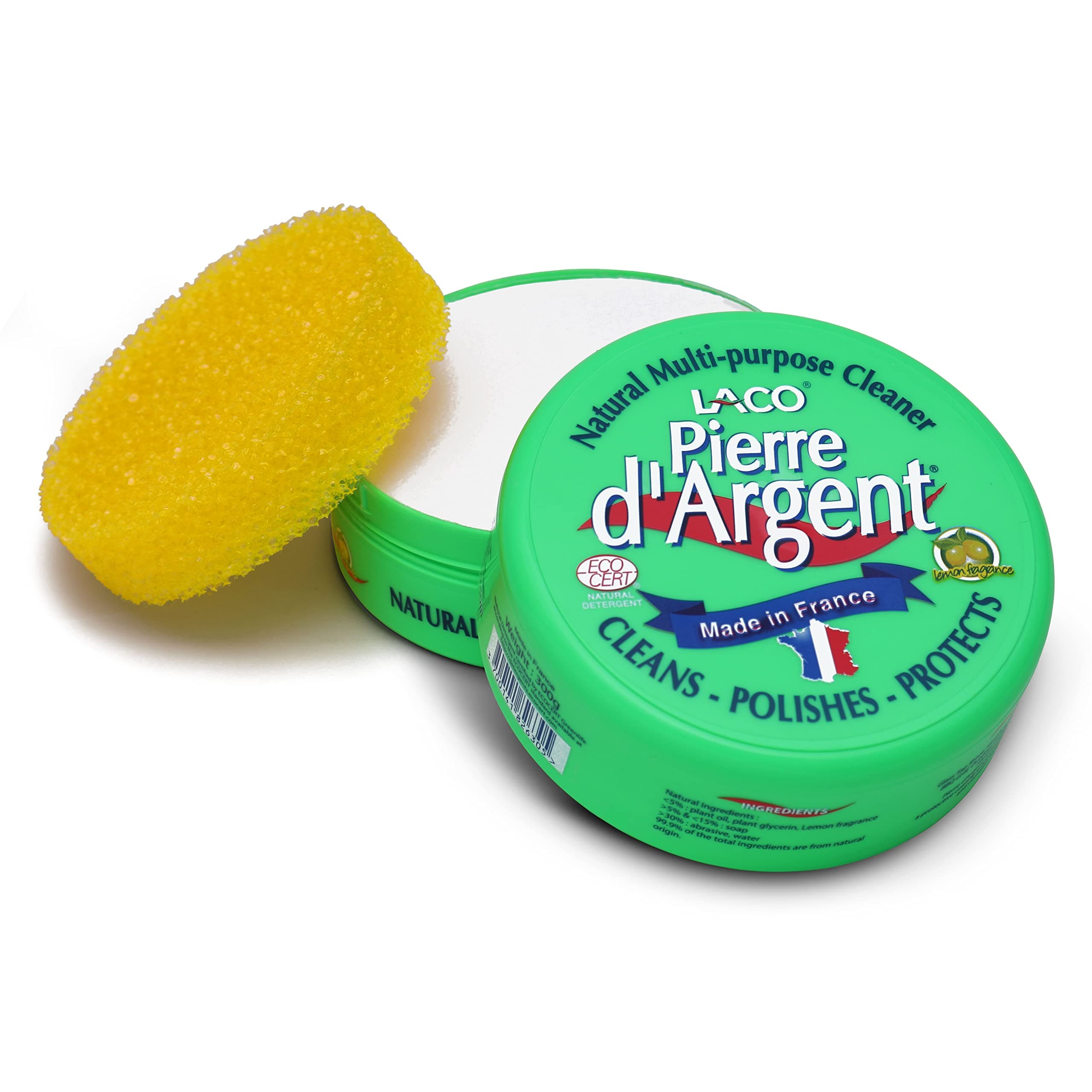 Pierre d €™Argent Cleaner Lemon incl Sponge 300g