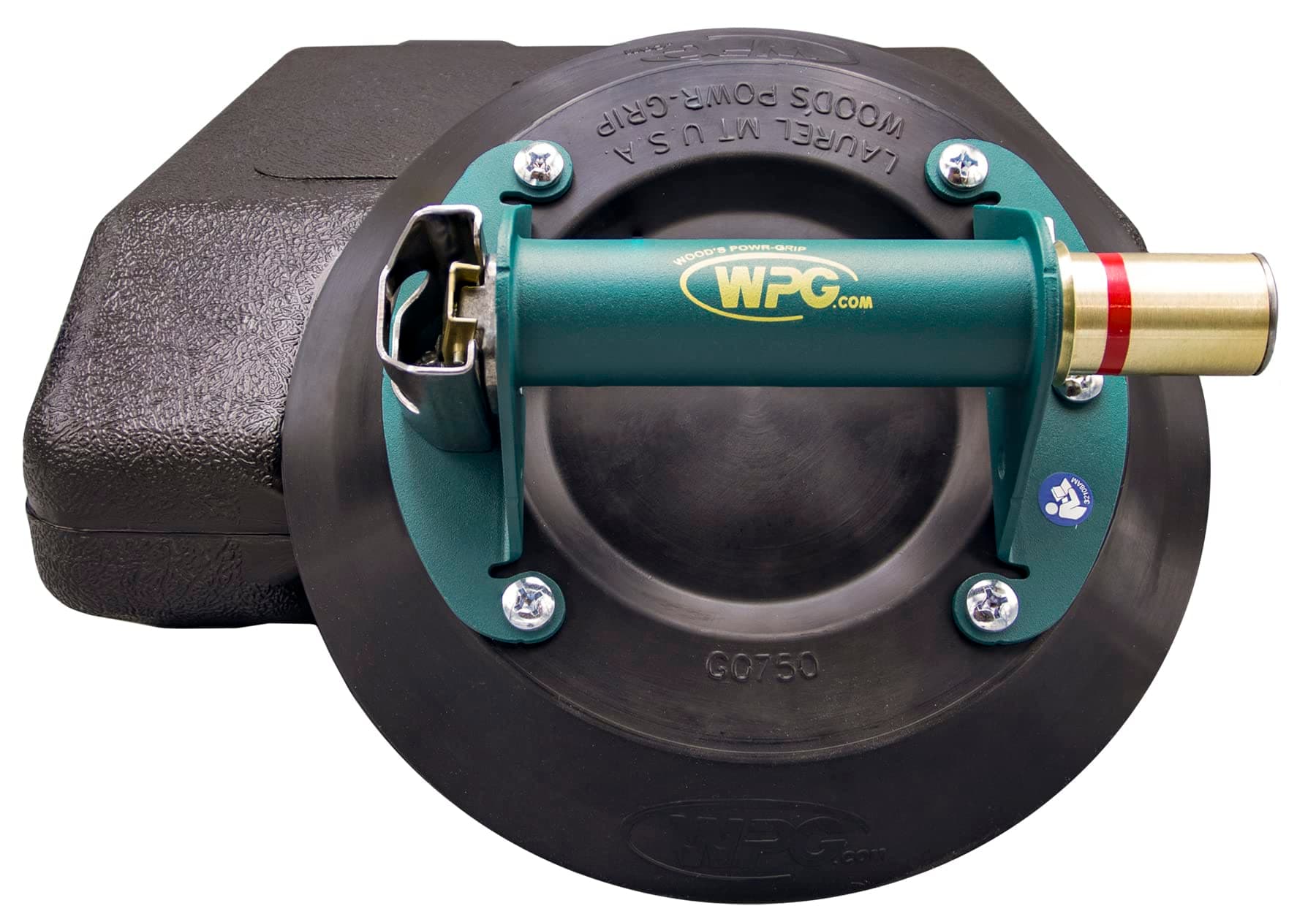 Woods Powr-Grip N6450 10" Concave Vacuum Cup with Metal Handle