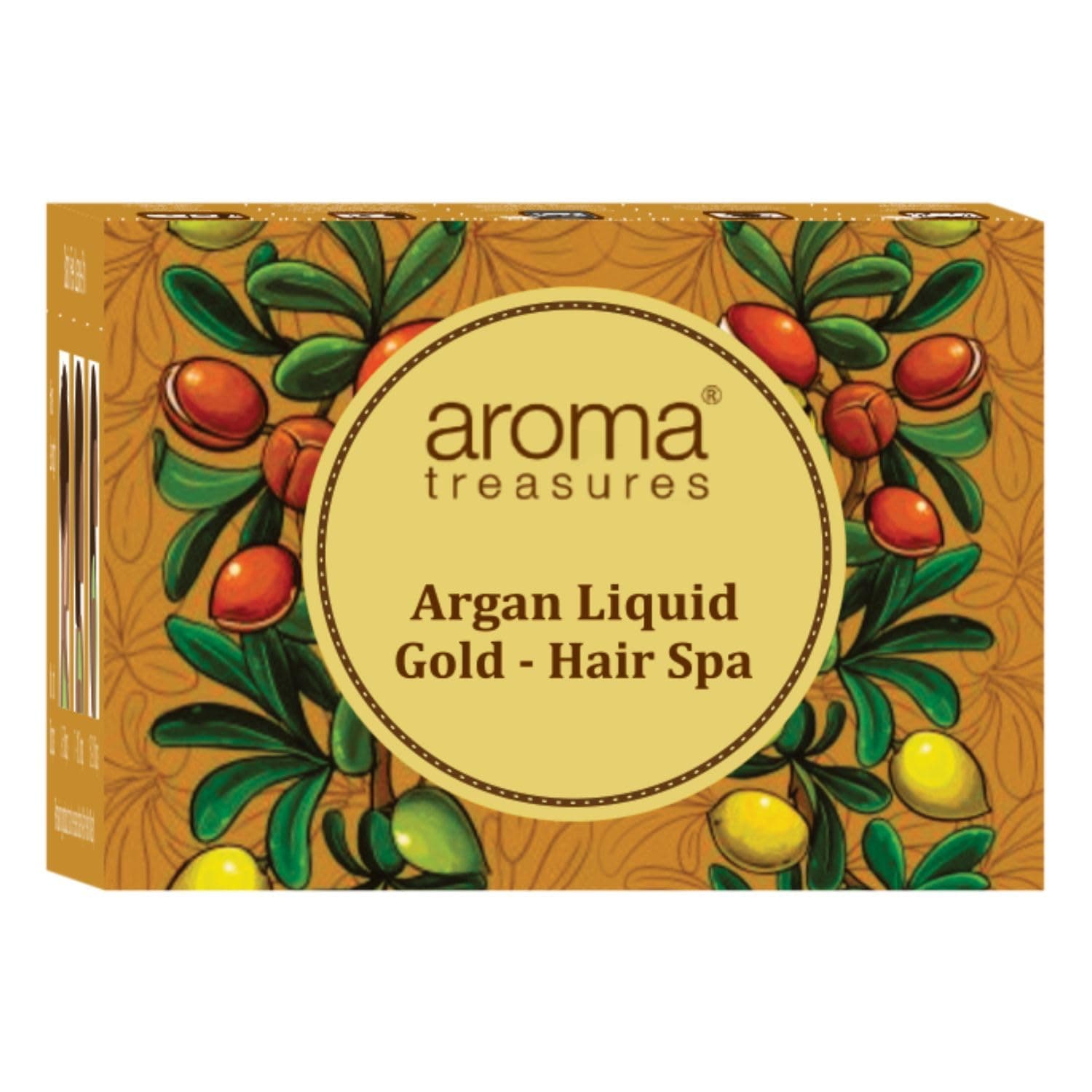 Argan Liquid Gold Hair Spa Kit (One Time Use), 100 g