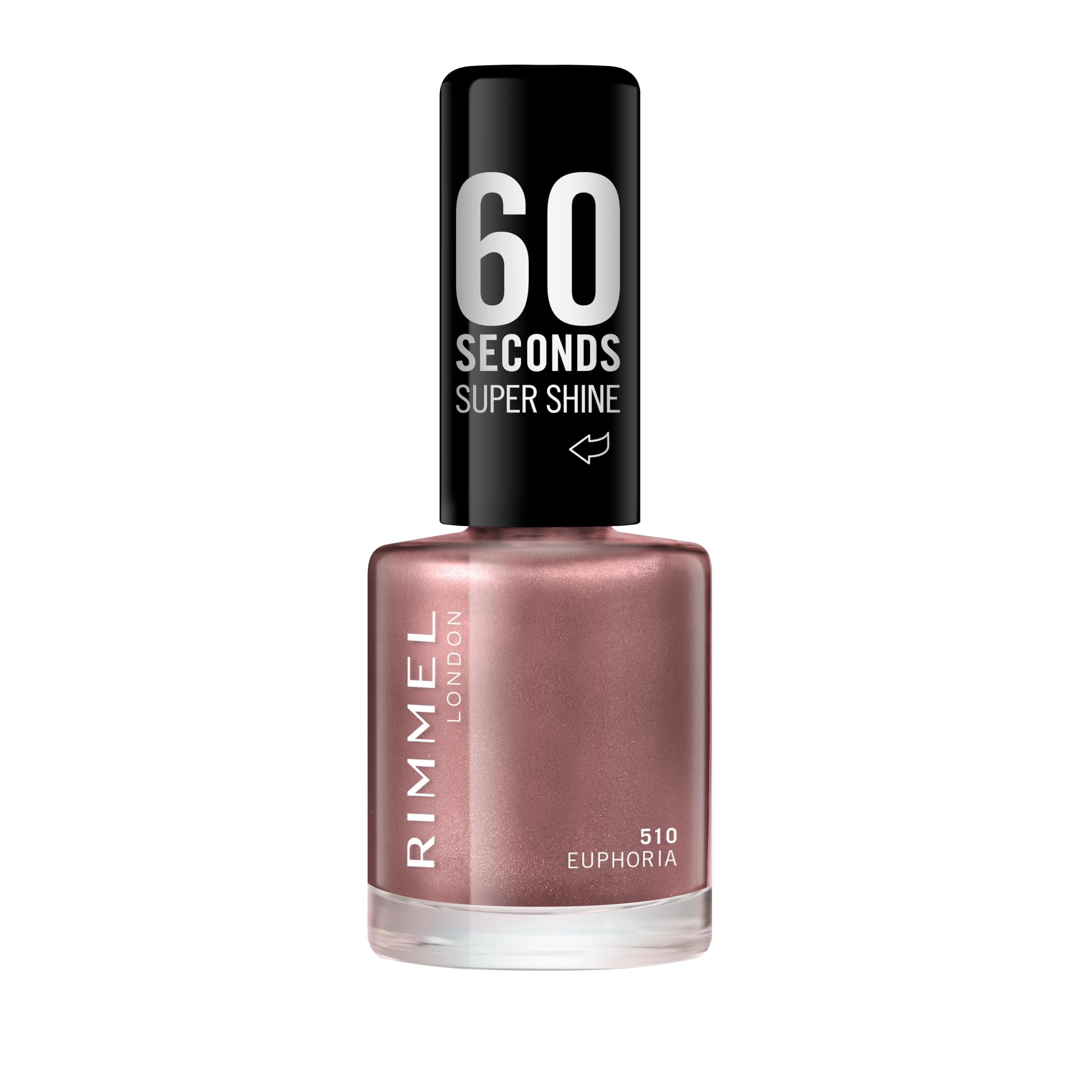 London, 60 Seconds Super Shine Nail Polish 510 Euphoria, 8 ml - 0.25 Fl Oz