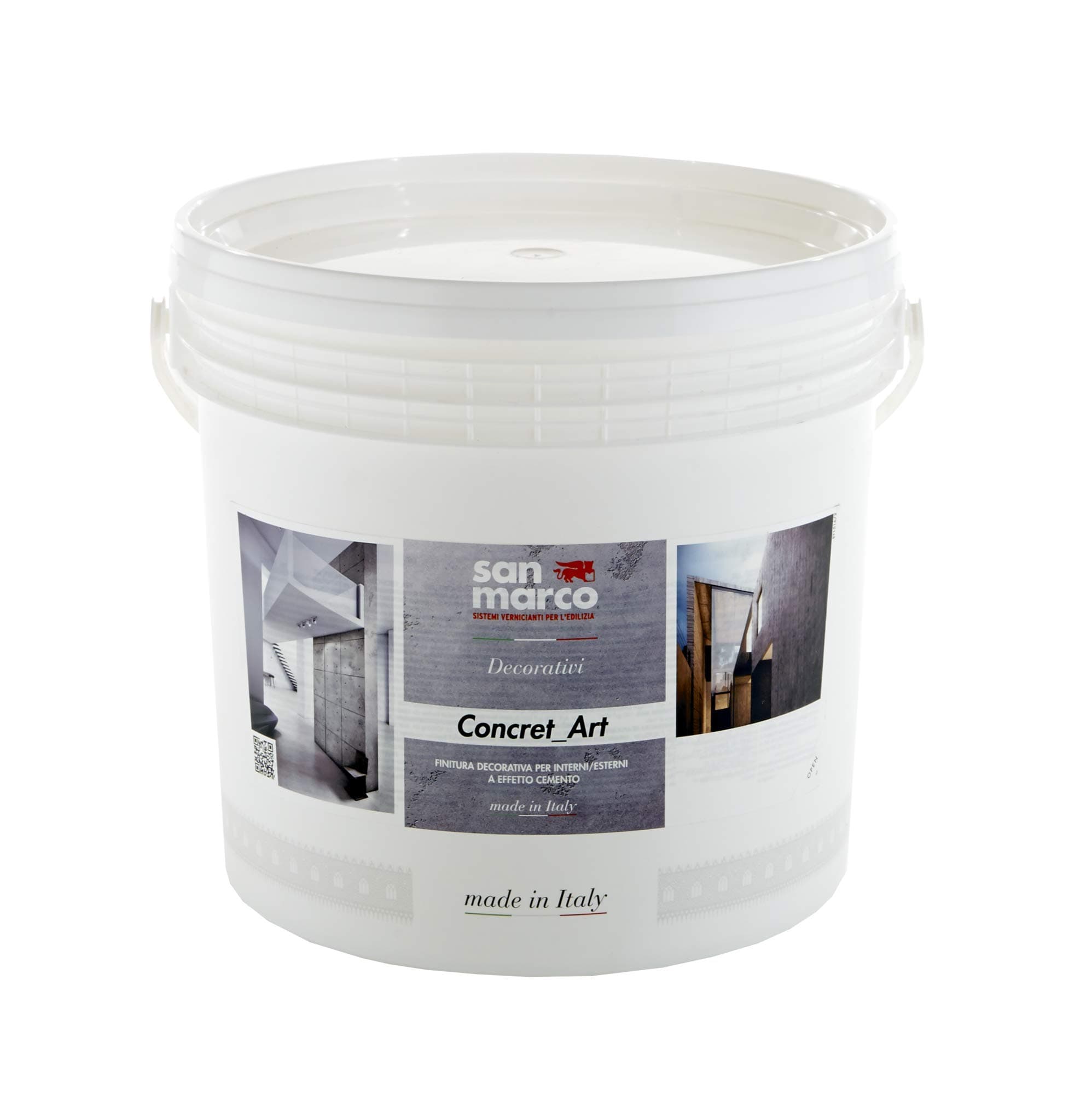 San Marco Concrete Art Acrylic Plaster (25kg (5 Gallons), C120)