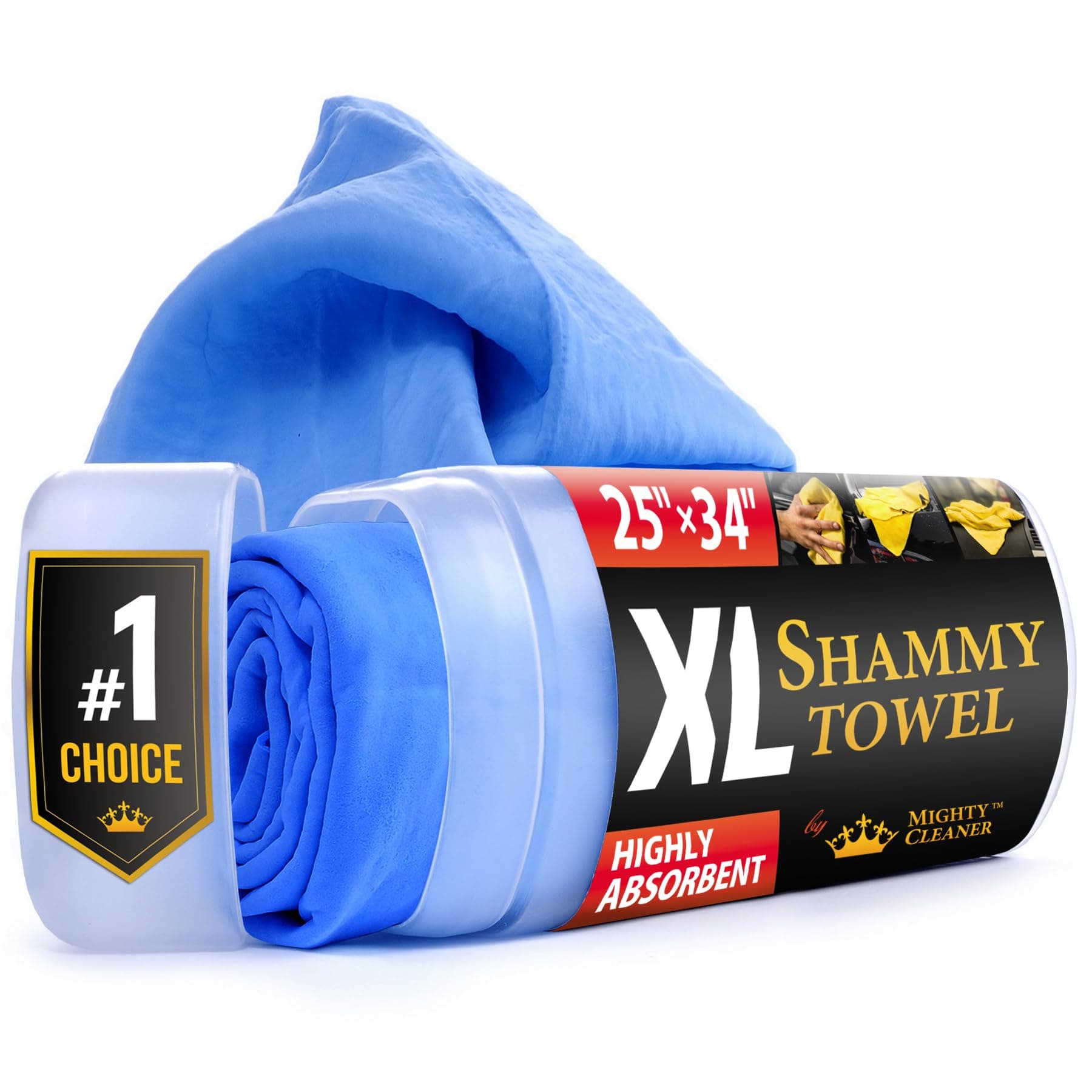 Premium Chamois Cloth for Car XL - 25”x34”