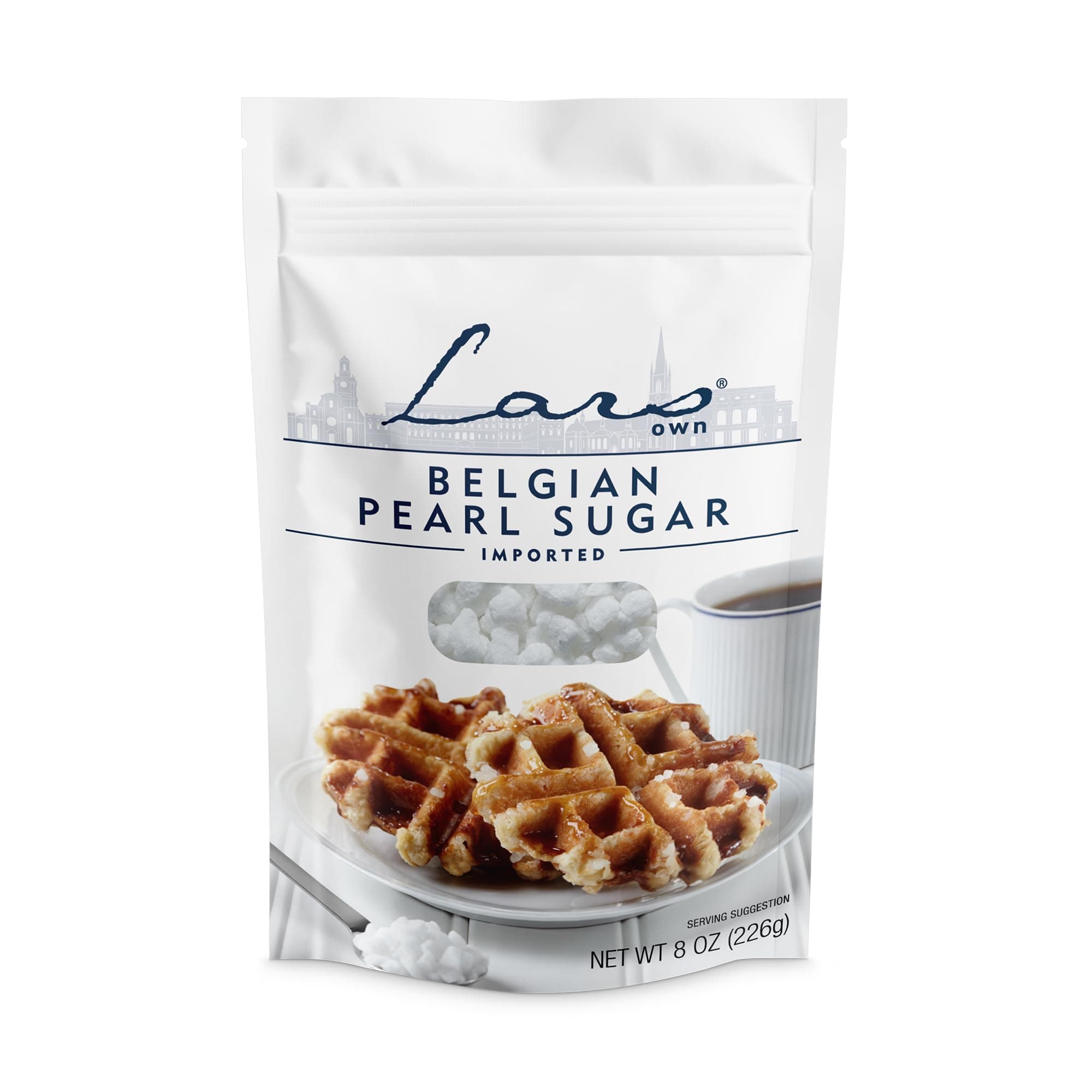 Lars' Own Belgian Pearl Sugar, 8 Ounce