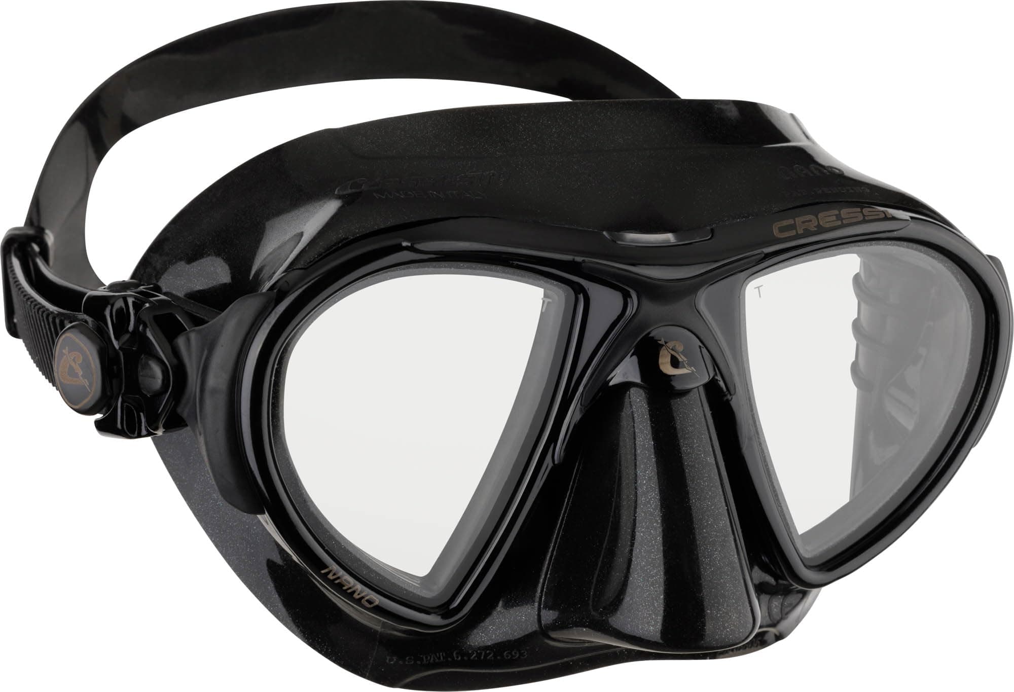 Low Volume Adult Mask for Scuba, Freediving, Spearfishing Nano Made in Italy