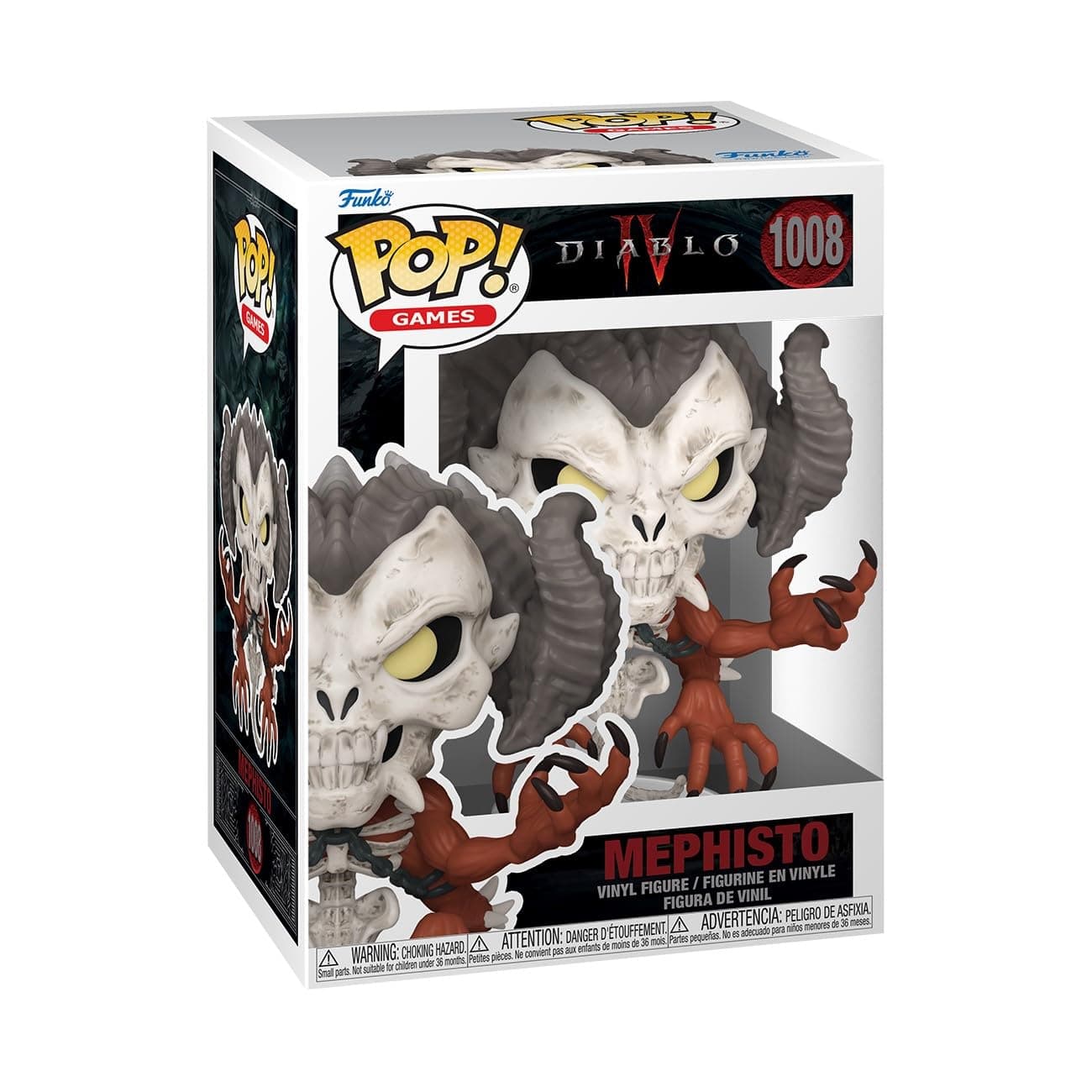 POP! Games: Diablo 4 - Mephisto - Collectable Vinyl Figure - Gift Idea - Official Merchandise - for Kids & Adults - Video Games Fans - Model Figure for Collectors and Display