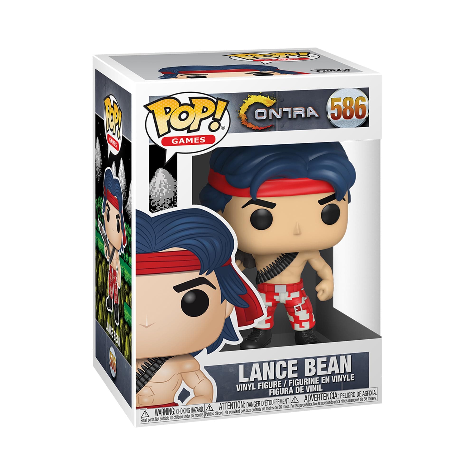 Funko POP! Games: Contra-Lance - Collectable Vinyl Figure For Display - Gift Idea - Official Merchandise - Toys For Kids & Adults - Games Fans - Model Figure For Collectors