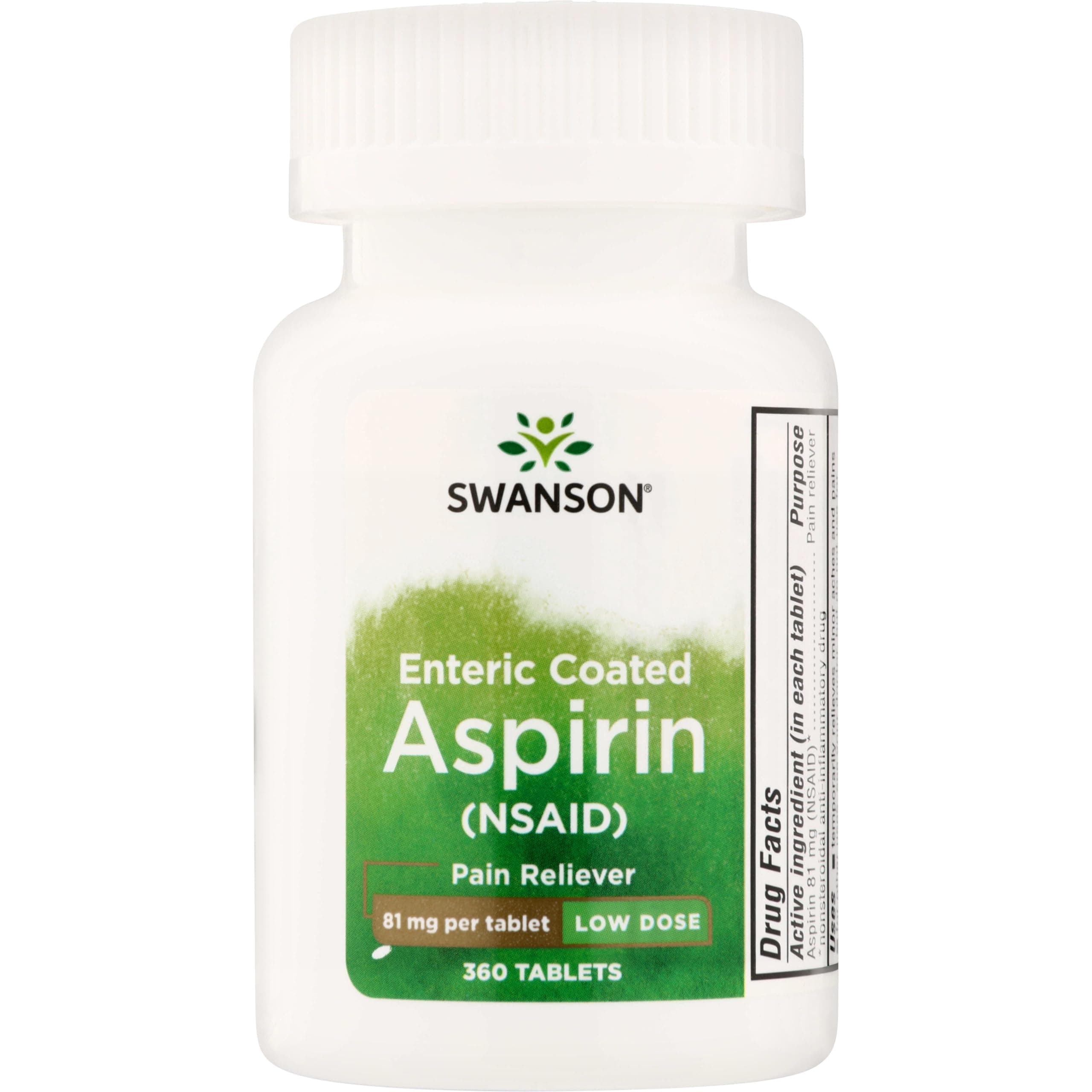 Swanson Spirulina 500 Milligrams 180 Tabs