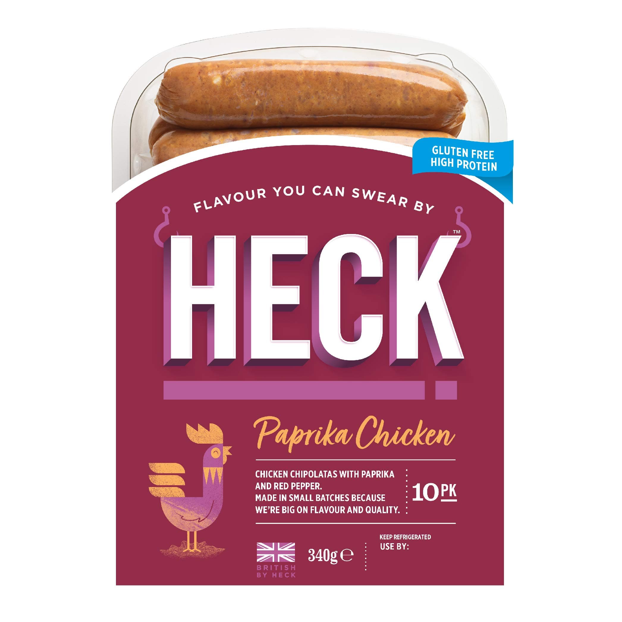 HECK! Smoky Paprika Chipolatas