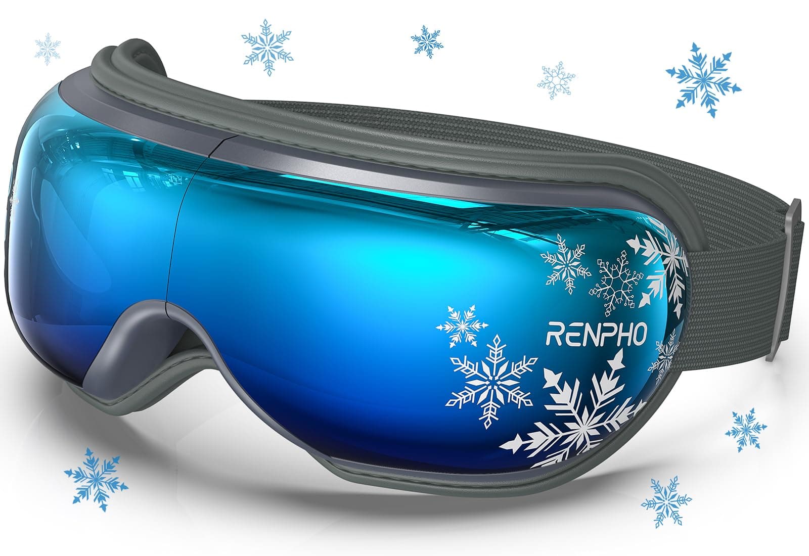 Eyeris 1 Eye Massager with Heat&Customized Gift Card, Birthday Gifts for Women/Men, Heated Sleep Mask for Relax, Sleep Eye Care Gifts for Reduce Eye Strain, Improve Sleep