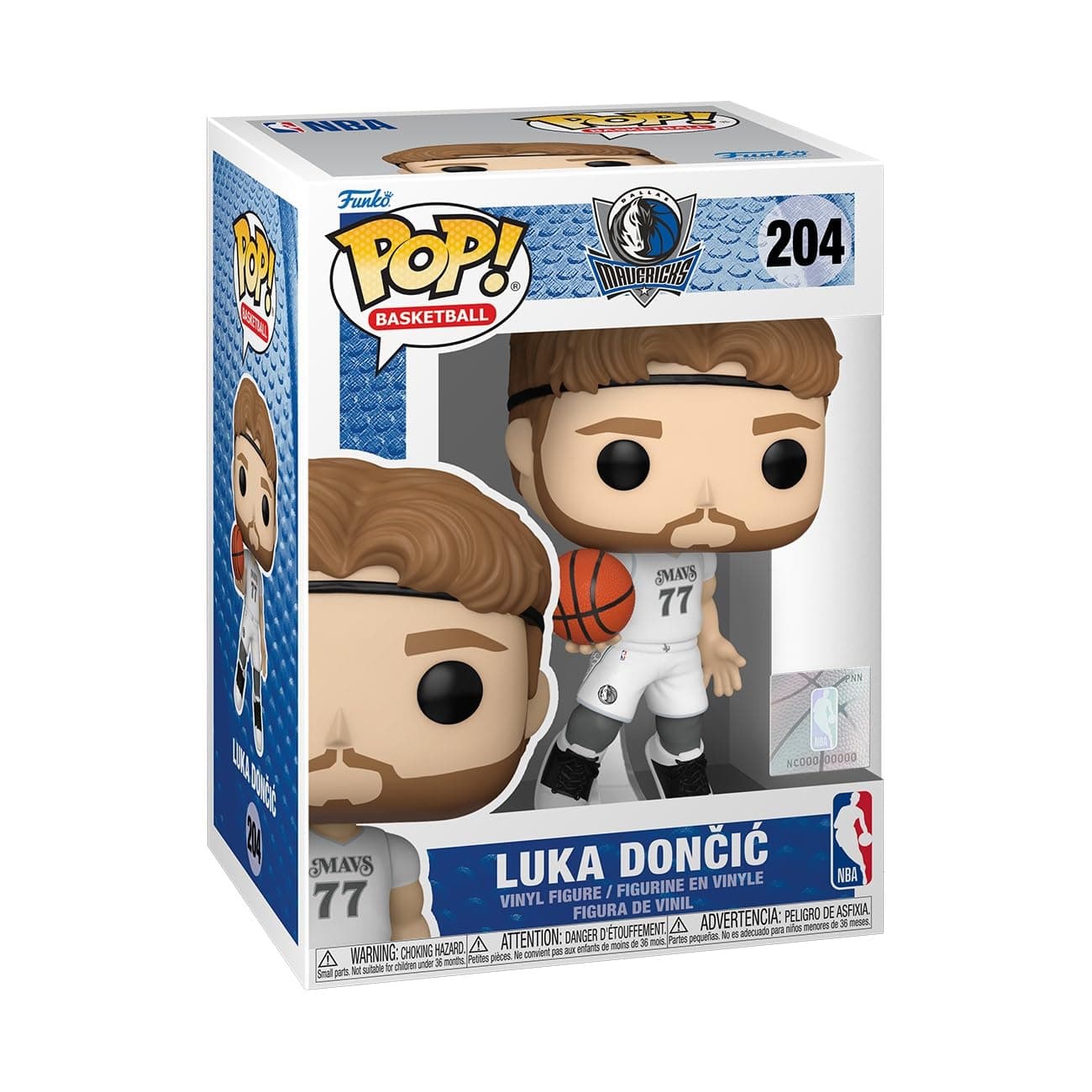 Pop NBA: Dallas Mavericks - Luka Doncic - (24-25 City Edition) - Collectable Vinyl Figure - Gift Idea - Official Merchandise - Toys for Kids & Adults - Sports Fans