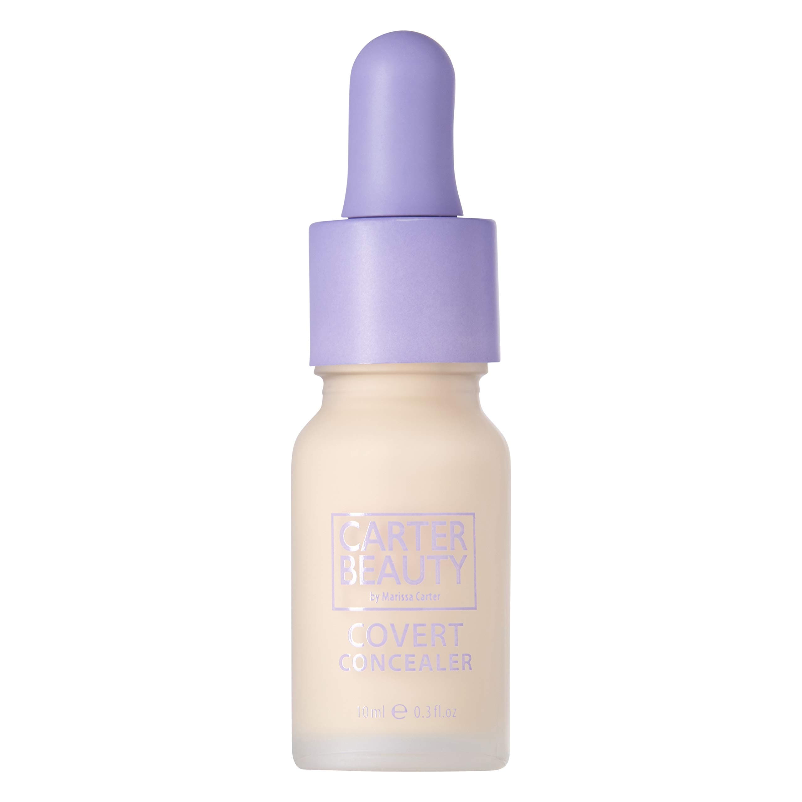 By Marissa Carter Covert Brightening Concealer - Creamy - Instant Undereye Brightener and Redness Corrector - Vegan, Cruelty Free, Unscented - Marshmallow - 0.3 OZ