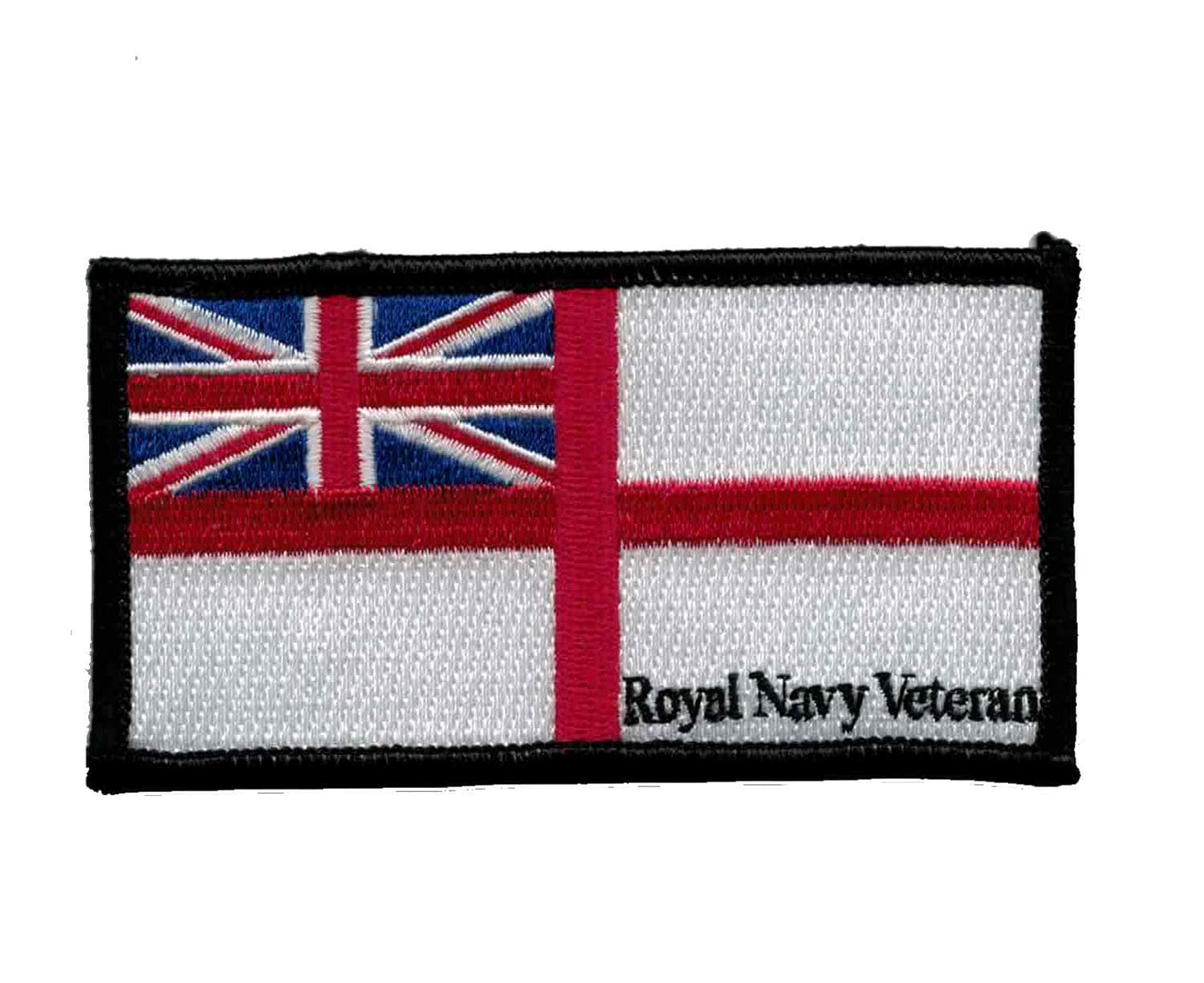 Royal Navy Veteran Iron on Patch White Ensign Patch