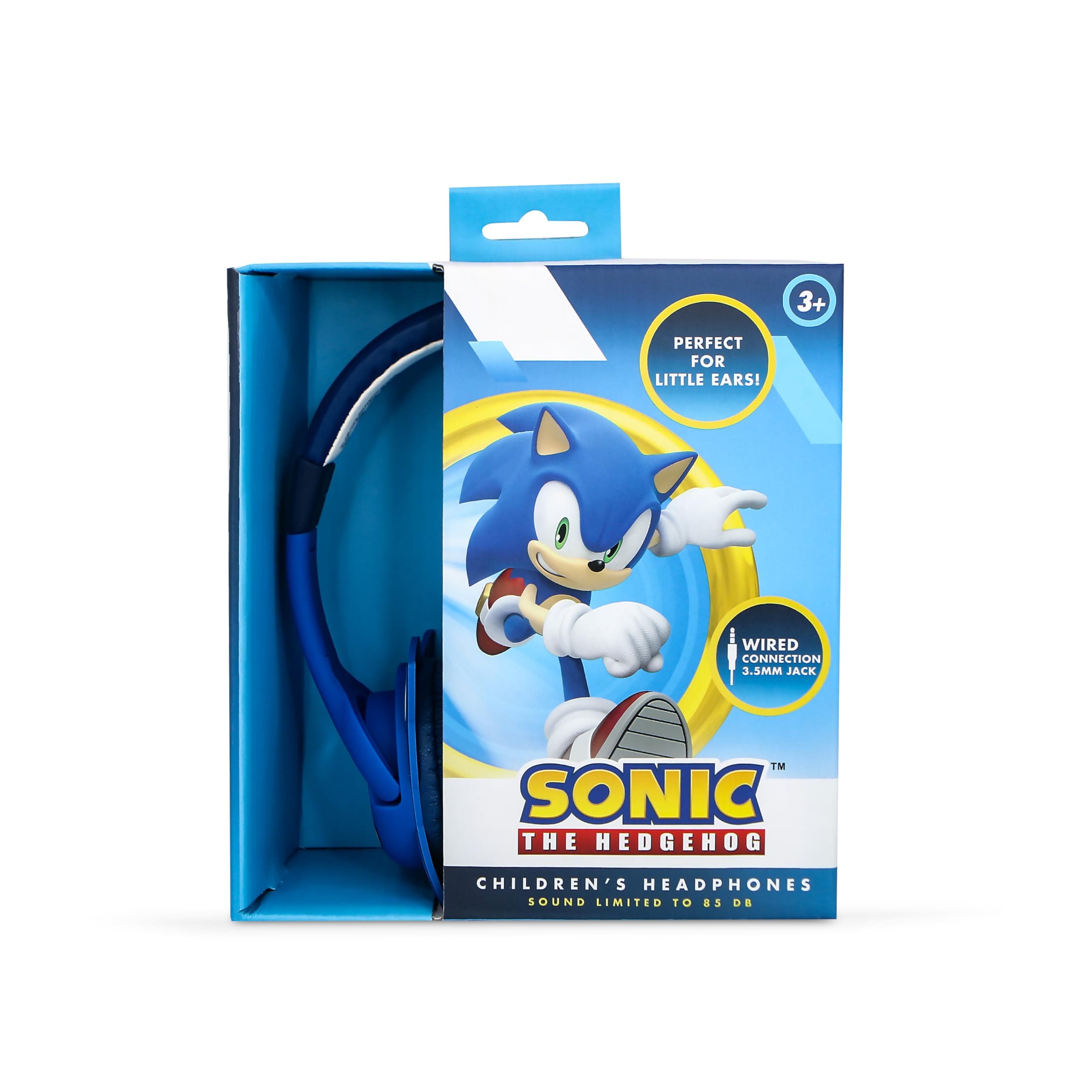 SH1179 Sonic the Hedgehog Kids Wired Headphones - Blue