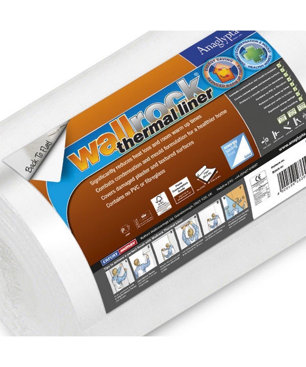 Liner - White Wall Covering - Paste - Thermal Liner
