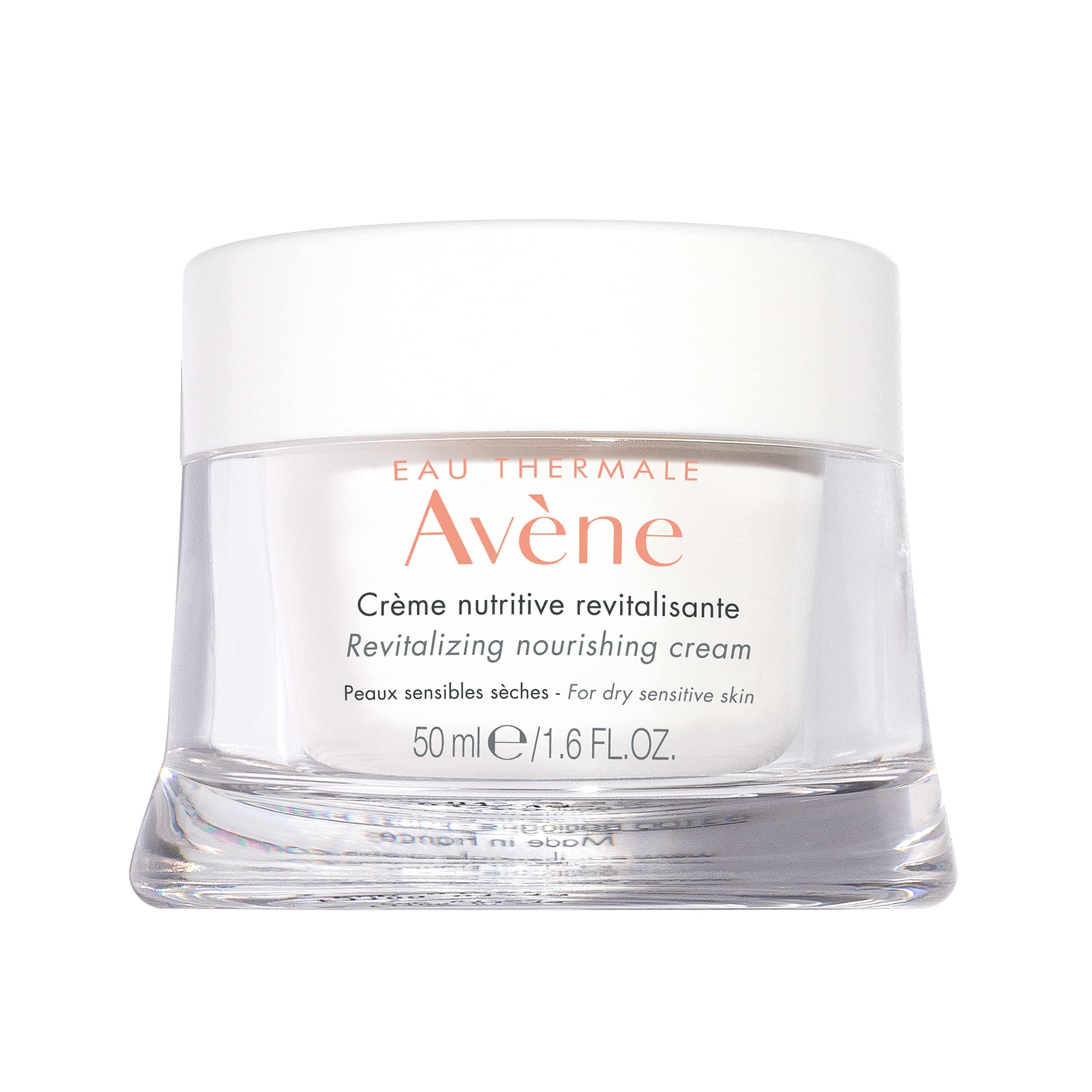 Eau Thermale Avène Revitalising Nourishing Cream, Face Cream For Dry, Sensitive Skin, 1X 50Ml Pot