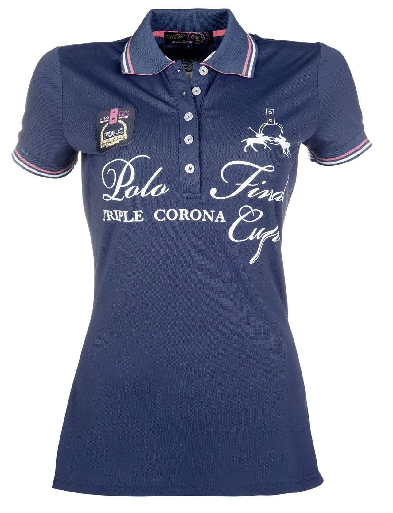 Lauria Garrelli Santa Rosa Polo Shirt - Horse Riding Stretchy Competition Eventing Top
