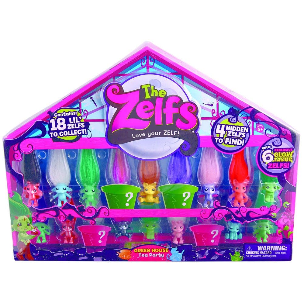 The Zelfs Greenhouse with 18 Zelf Dolls with All New Season 3 Characters