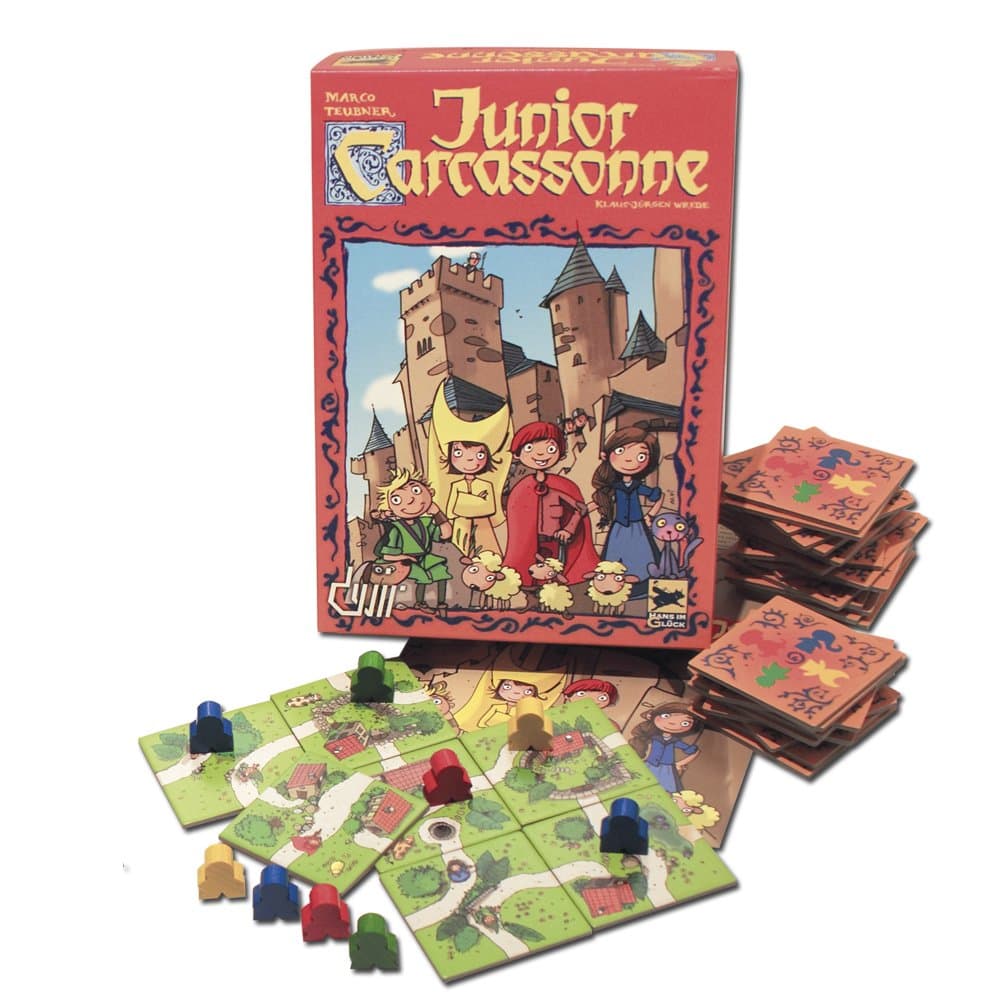 Devir Carcassonne Junior Board Game (BGJCARCAS) – Spanish Language Version