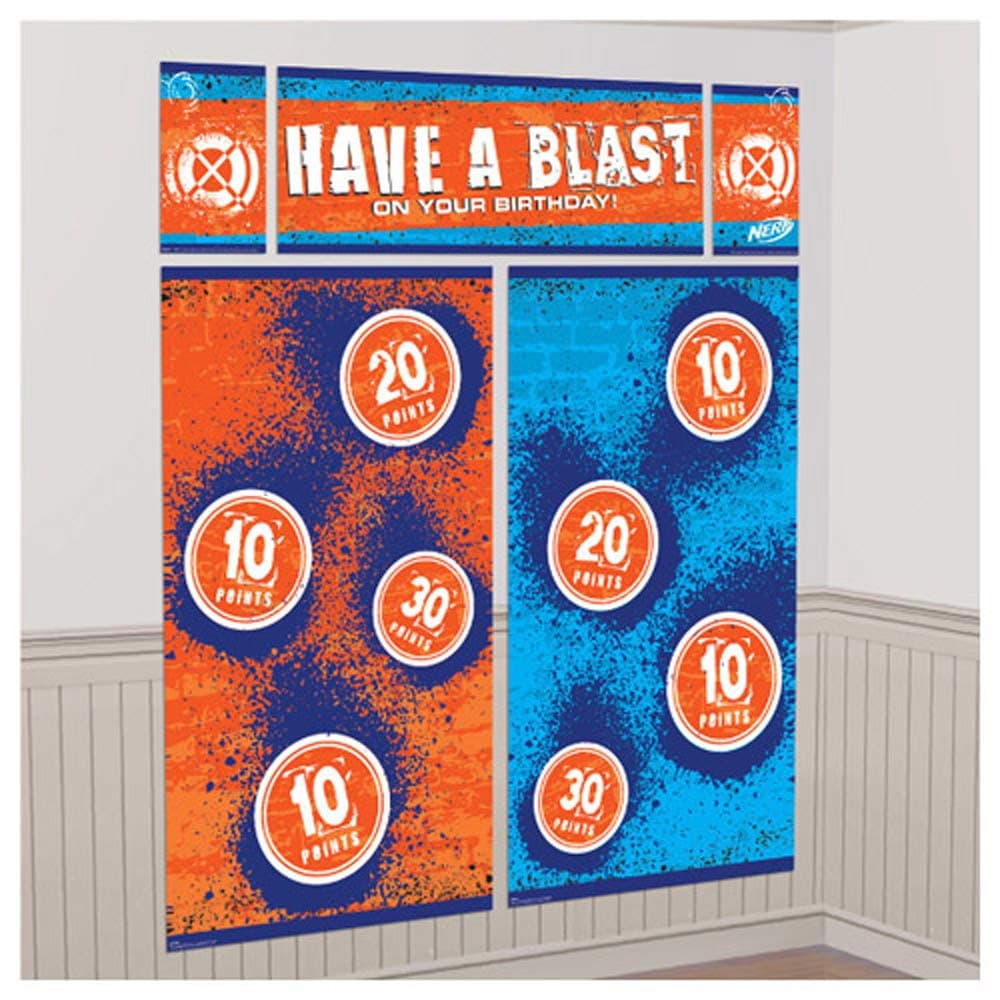 Nerf Wall Poster Decorating Kit (5pc)