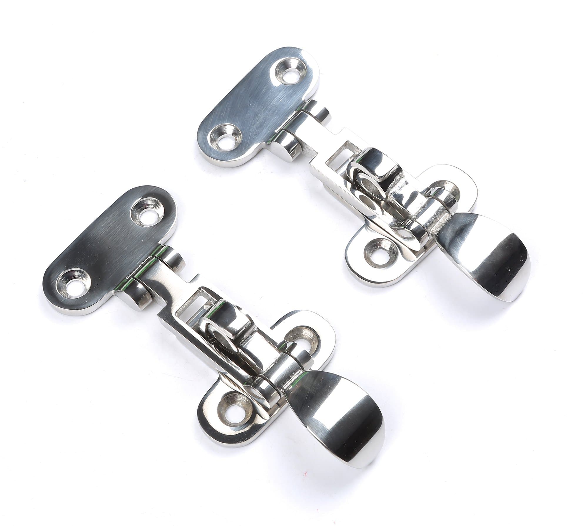 Thorn Anti-Rattle Lockable Hold Down Clamp Latch Marine Stainless Steel (2 PCS)