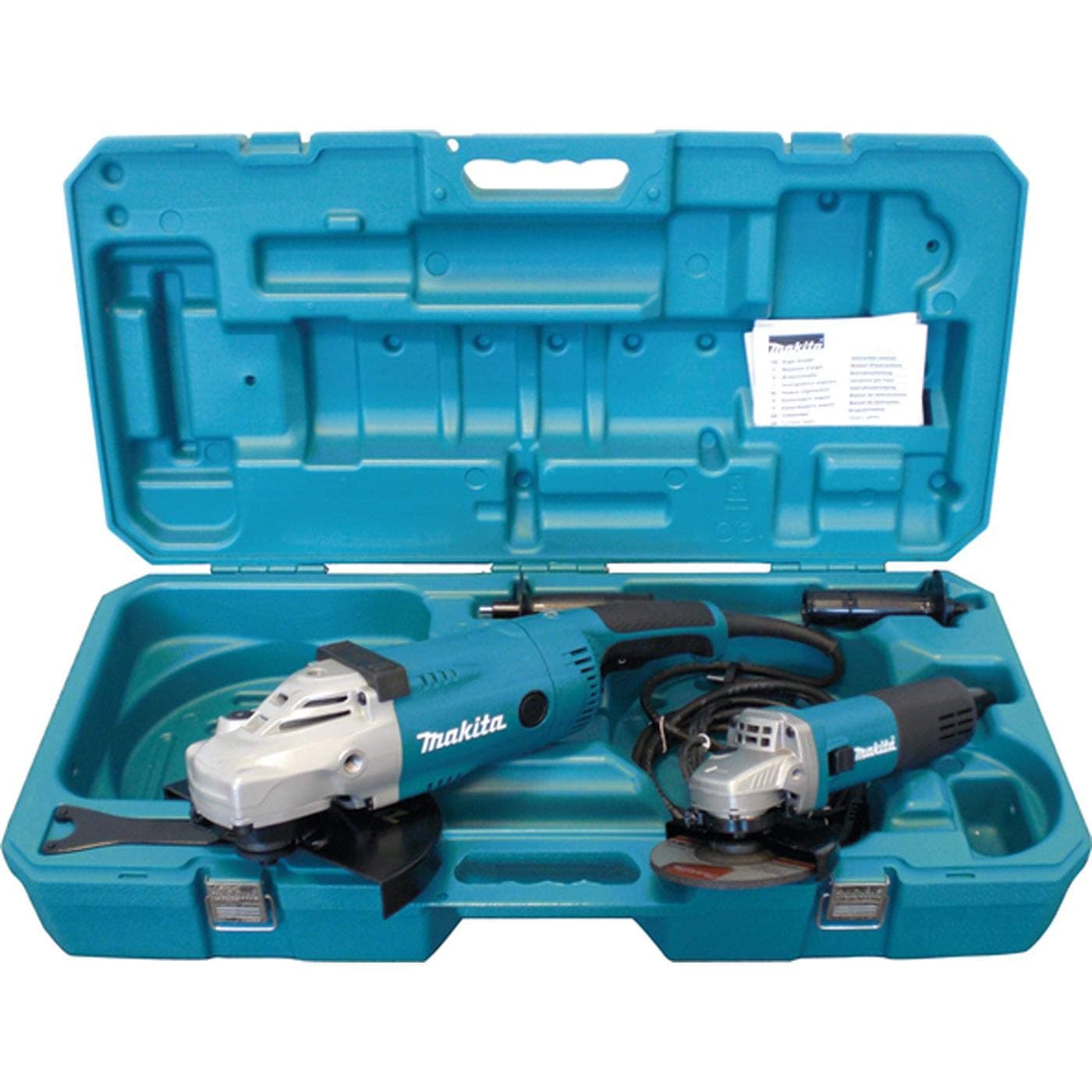 Makita angle grinder set 230/125 mm, DK0052G