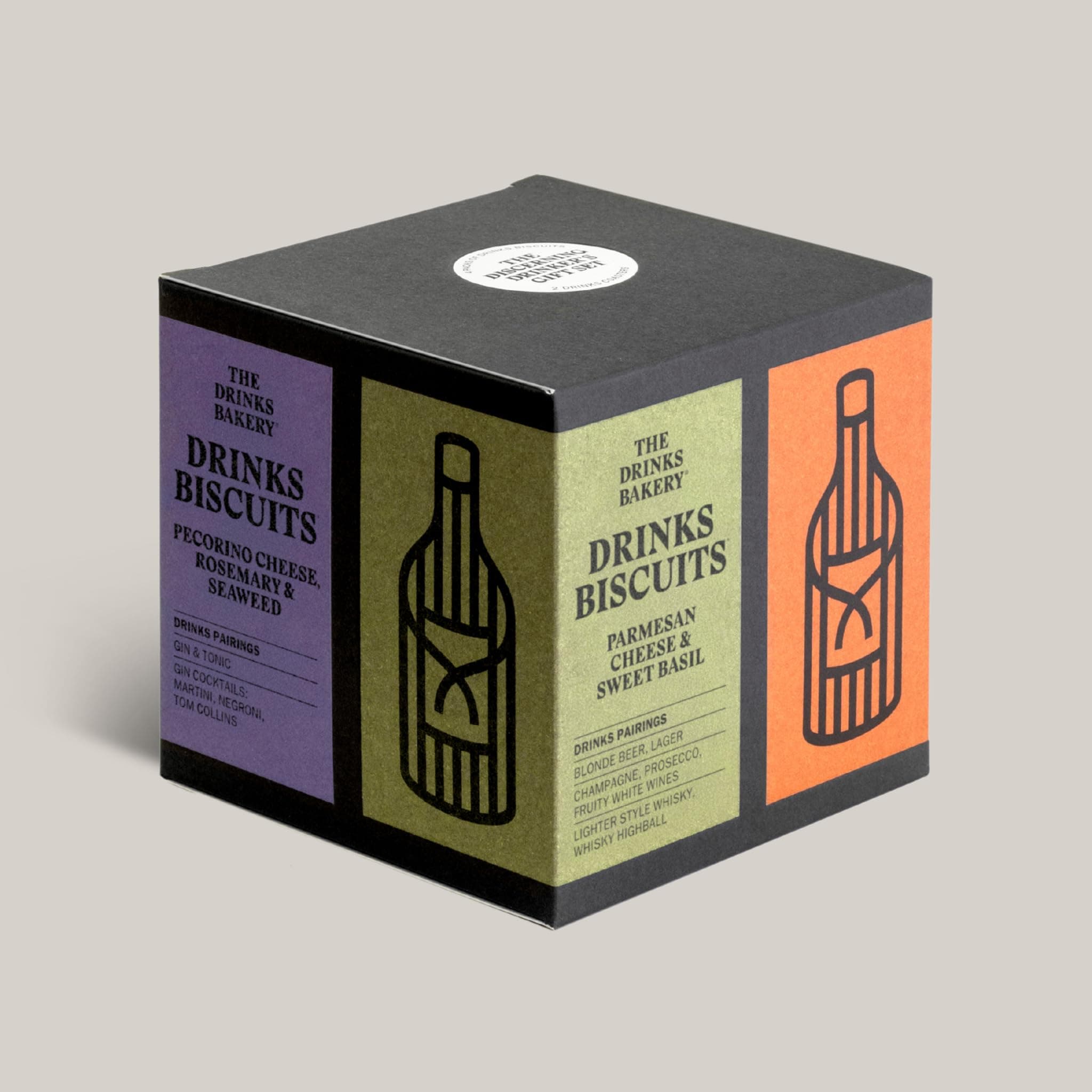 – The Drinks Bakery Discerning Drinker’s Gift Set - Luxury Biscuits Expertly Paired with Drinks - Award-Winning Savory Snacks as Seen on Dragons’ Den - Made in Scotland - Perfect Biscuit Gift Set