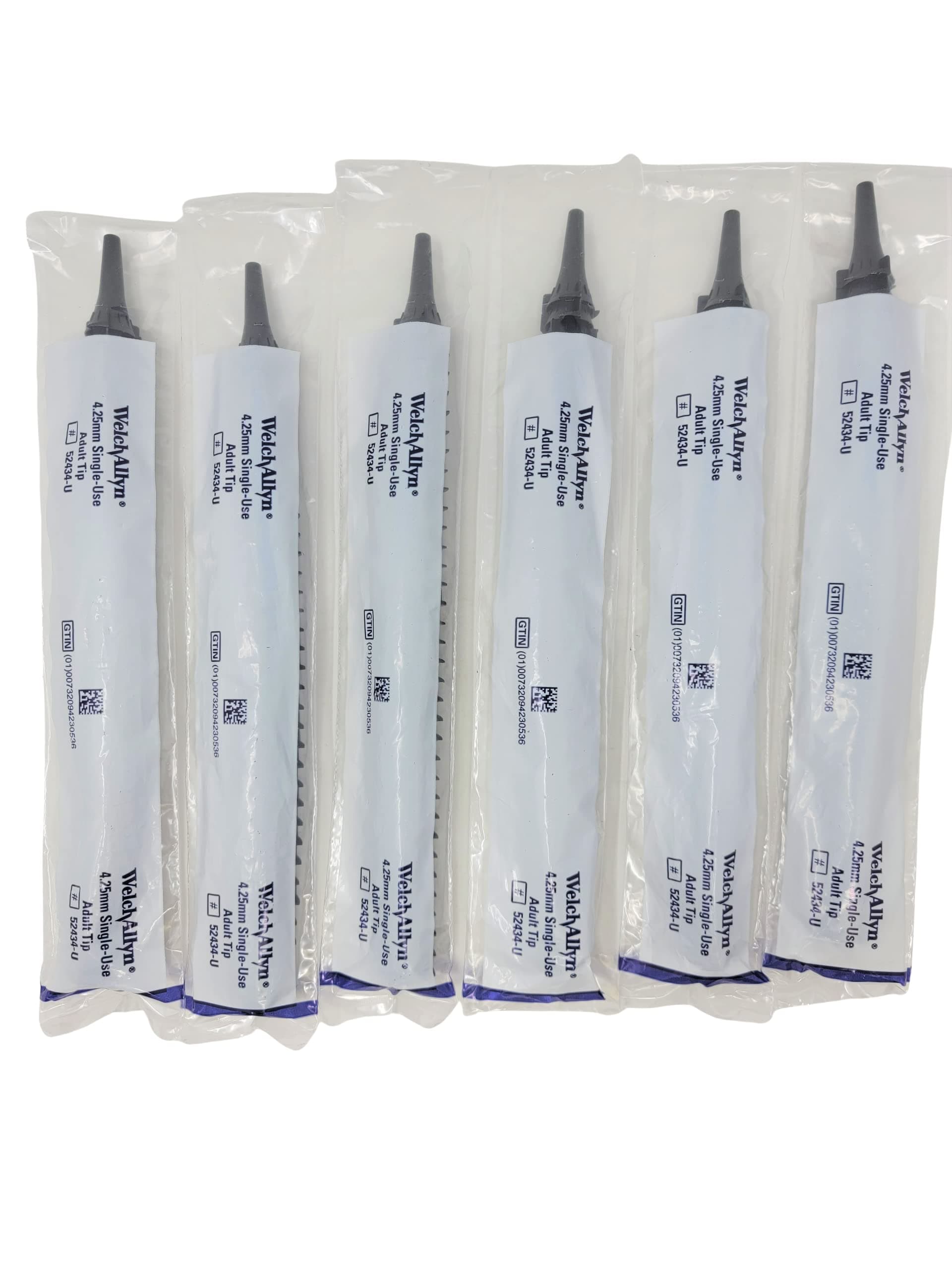 Welch Allyn 52434-U Kleenspec Universal Otoscope Speculums 2.75mm - 6 Sleeves of 34