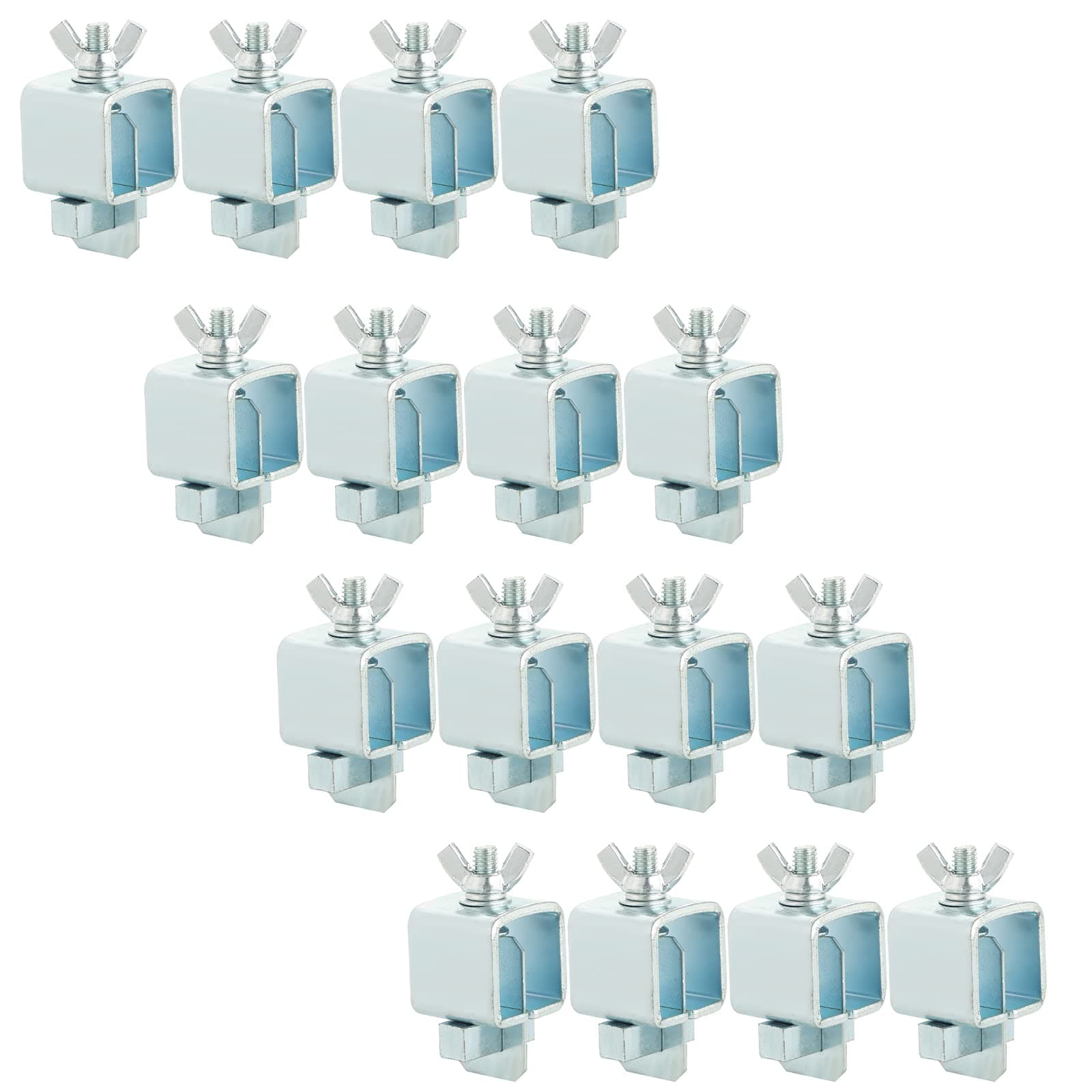 MAOPINER Butt Welding Clamps, 16 Pack Small Welding Clamps Auto Body Panel Clamps for Edge to Edge Welding