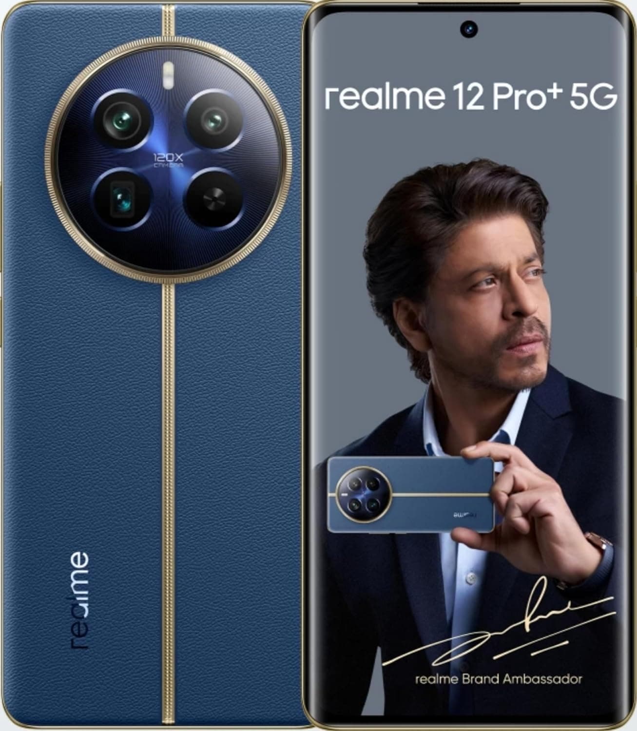 realme 12 Pro+ (Blue, 8GB + 256GB Storage)