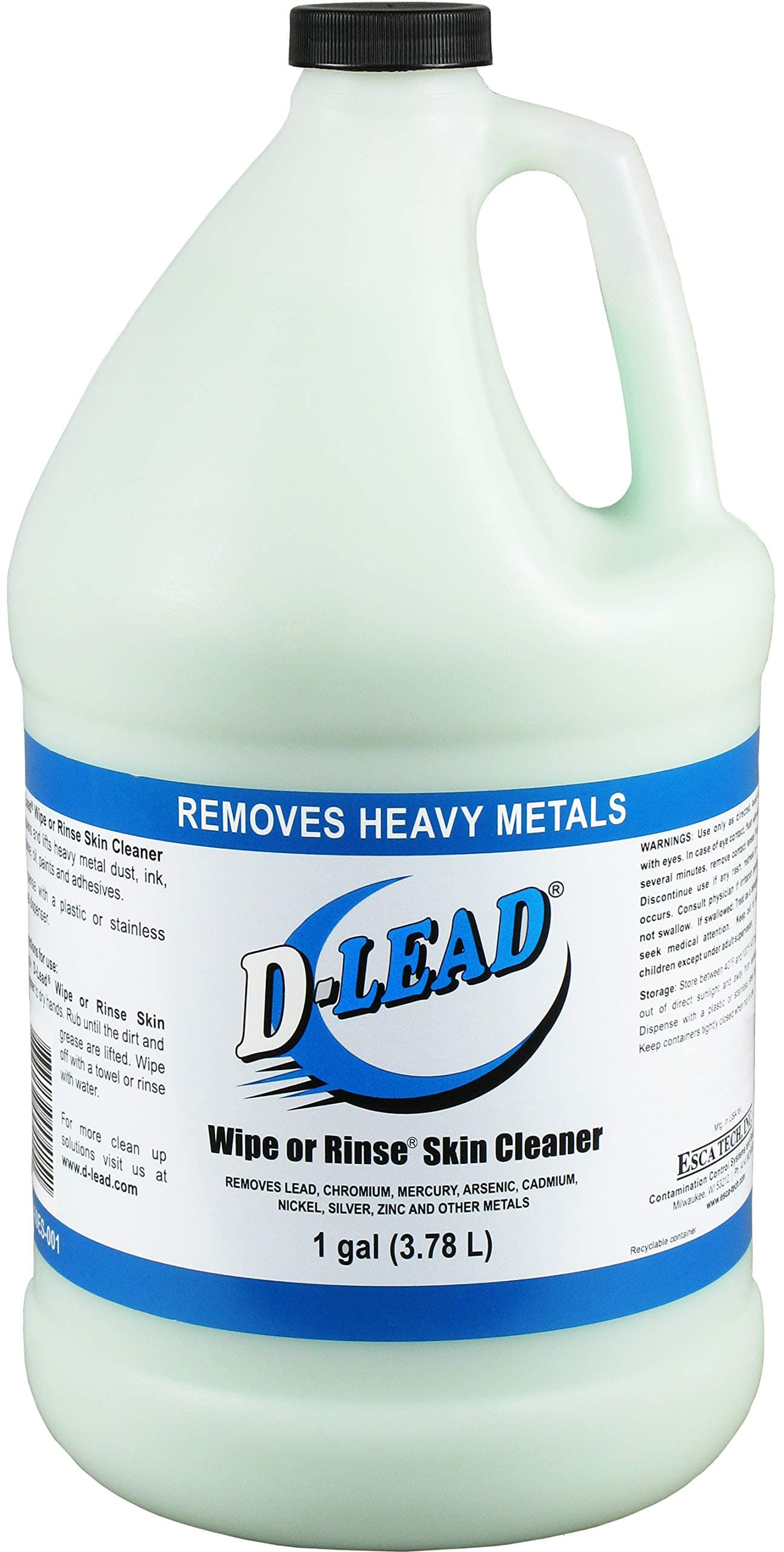D-Lead Wipe or Rinse Skin Cleaner (1 gallon), 4460ES-001