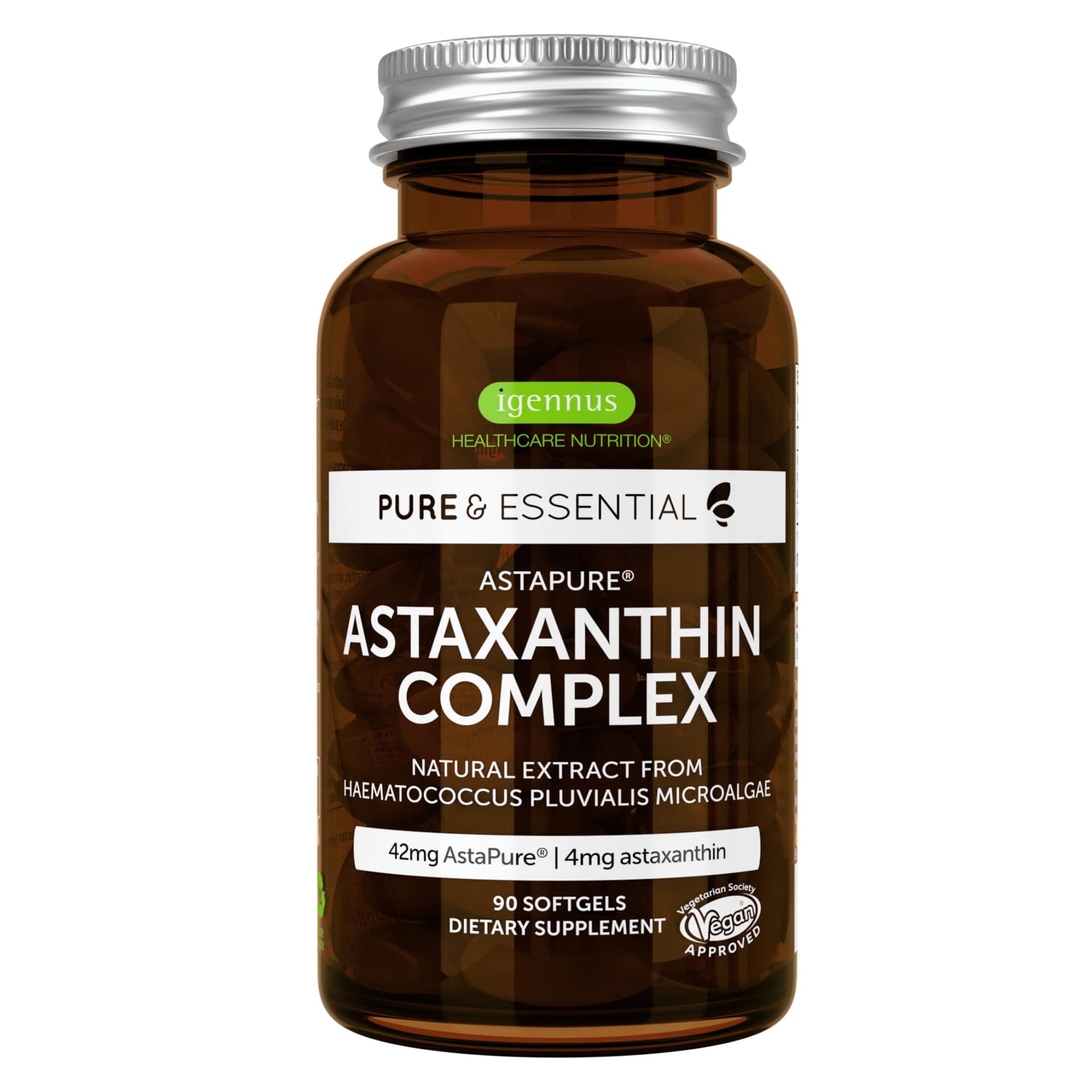 Healthcare Nutrition Pure Essentials Natural Astaxanthin Complex (90 Capsules)