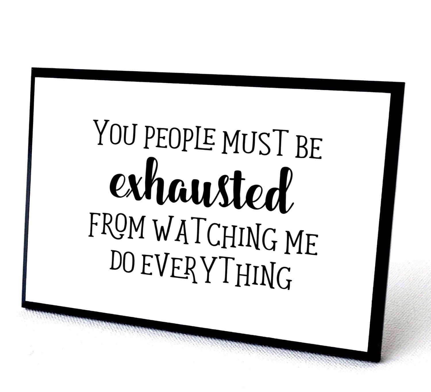 Funny Desk Signs, Sarcastic Signs, Funny Wooden Signs, Humorous Wall plaques Sayings, Quality Wood Sign 4"x6"