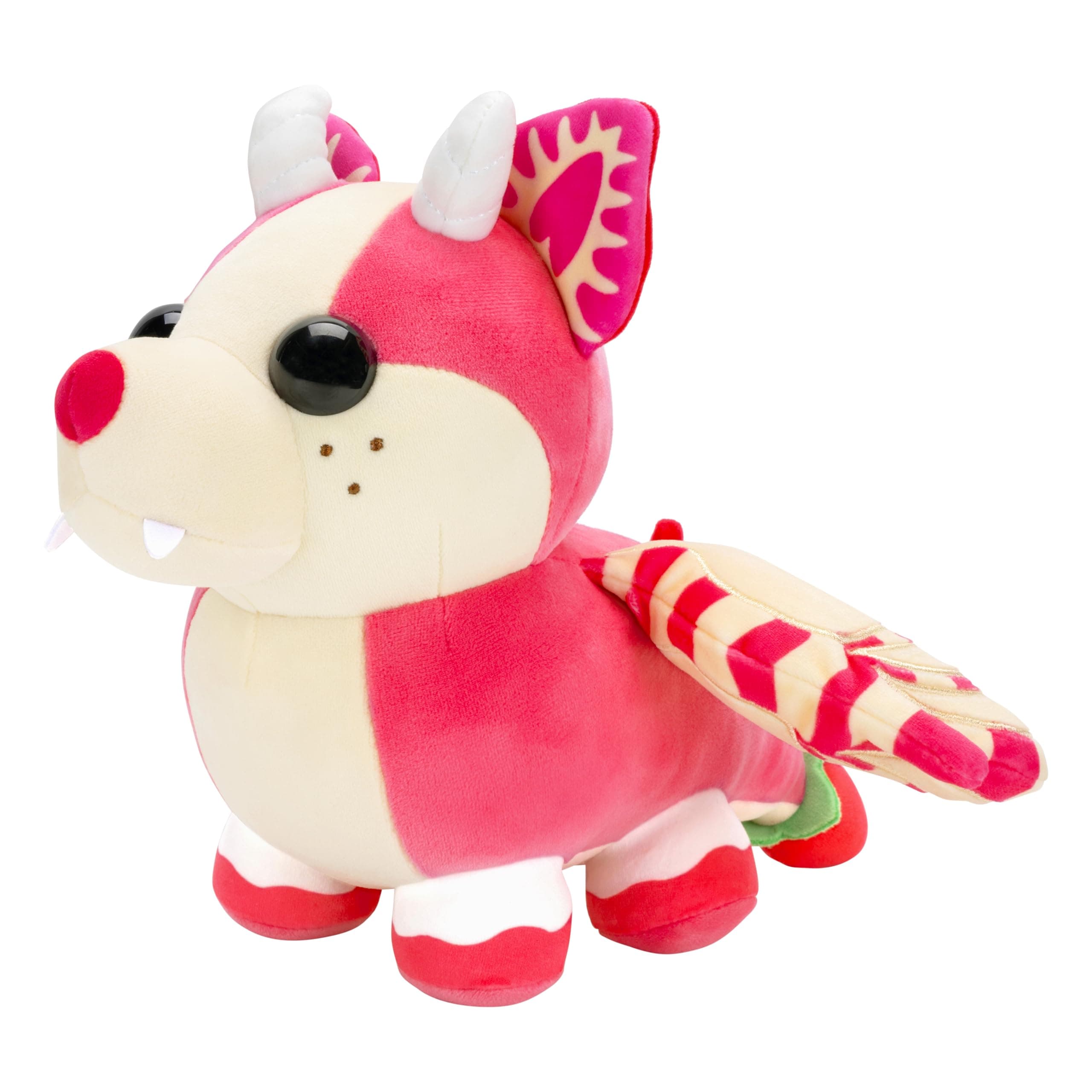 Adopt Me! Collectible Plush Strawberry Shortcake Bat Dragon - Series 5 - Legendary - Exclusive Virtual Item Code Included - Toy for Kids Featuring Your Favorite Pets, Ages 6+
