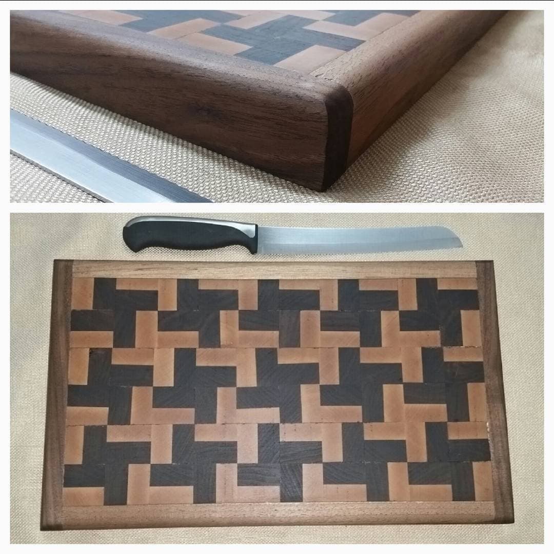 Pinwheel Butcher Block