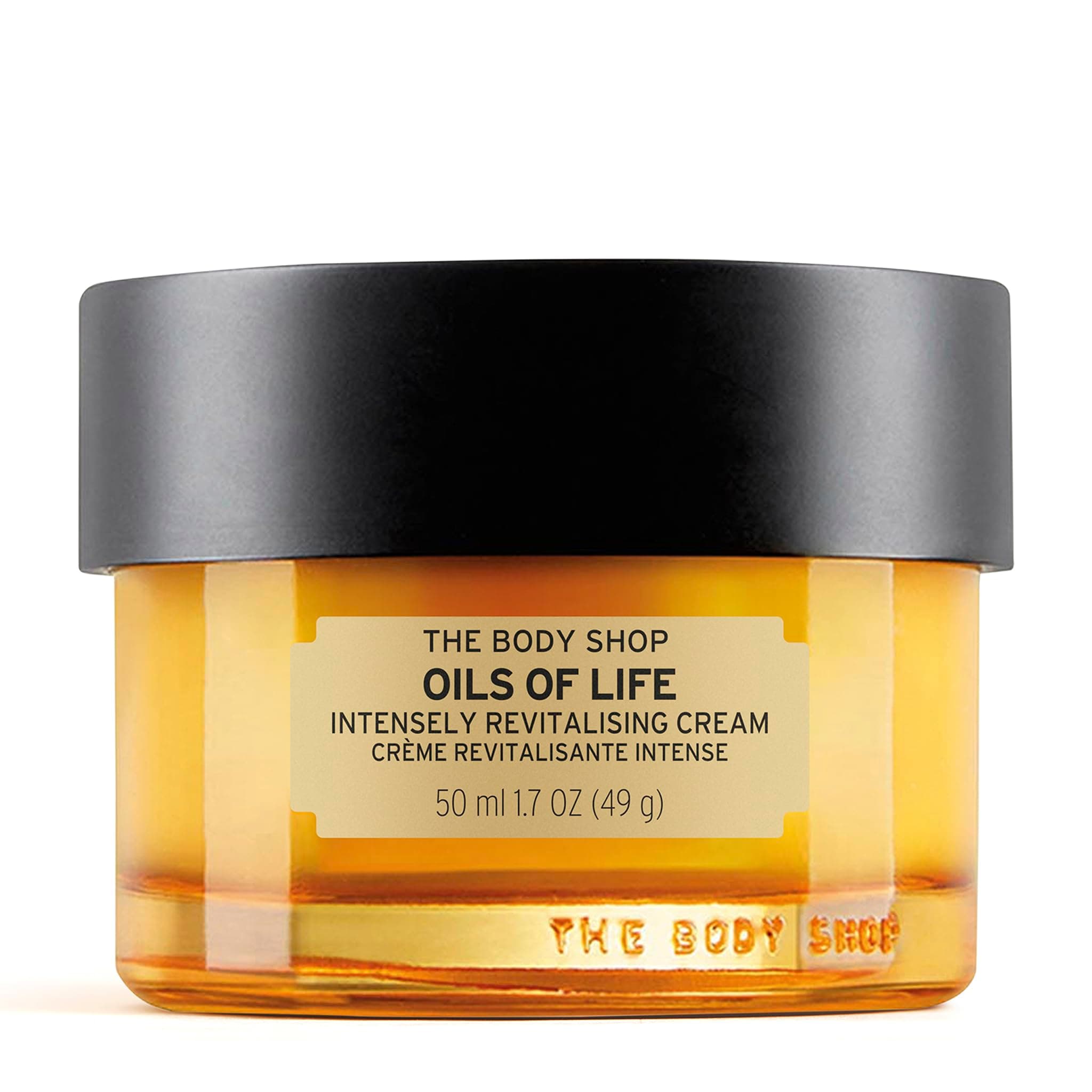 Oils of Life Intensely Revitalising Cream, 50 ML - For Mature Skin | Helps Skin Feel Revitalised | Vegan