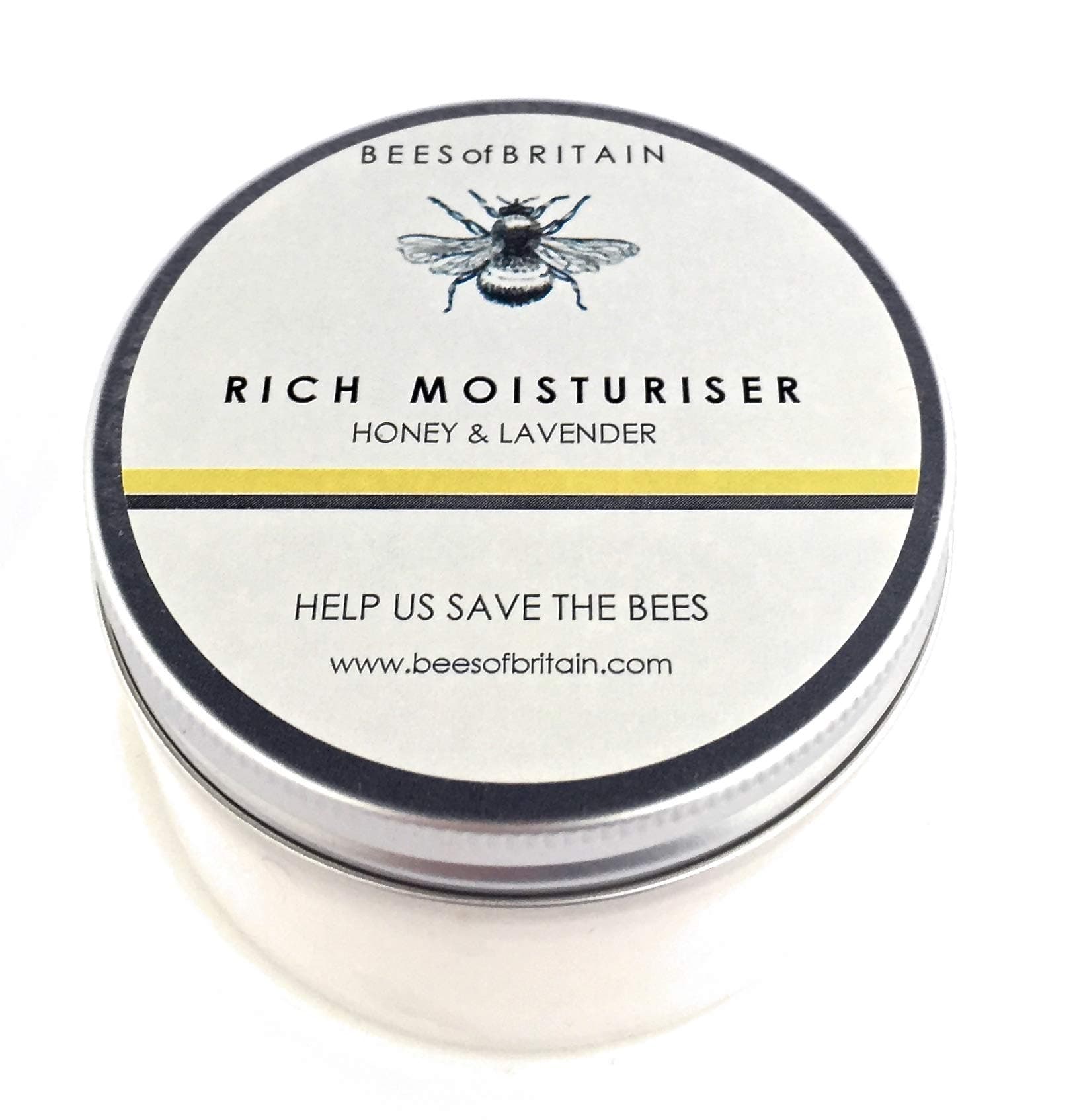 Honey & Lavender Face Cream – pH 5.5 Skin-Neutral Adaptive Hydration – with Vitamin E & Grapeseed – 100ml