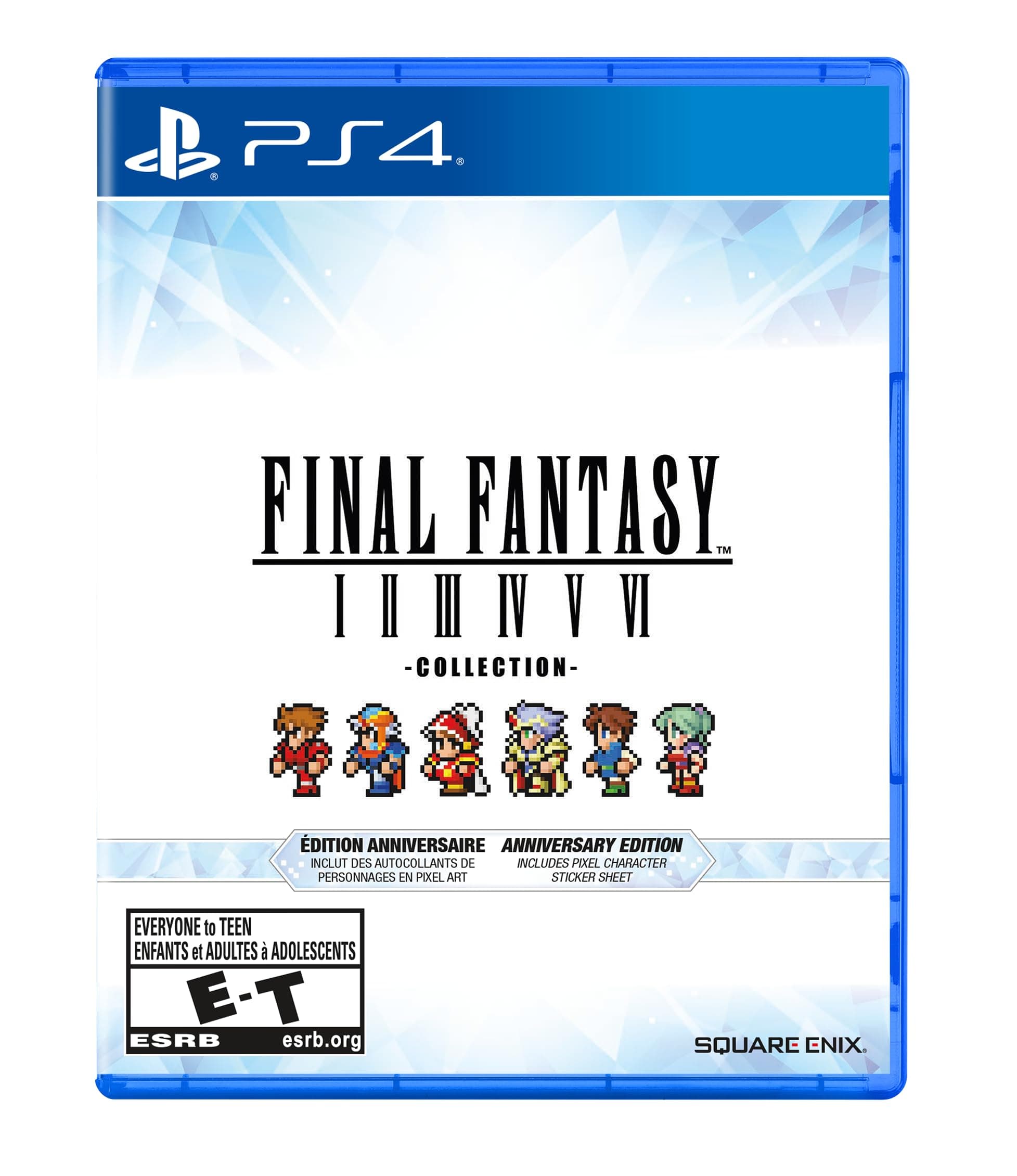 FINAL FANTASY I-VI Collection Anniversary Edition - 2024 (PS4)