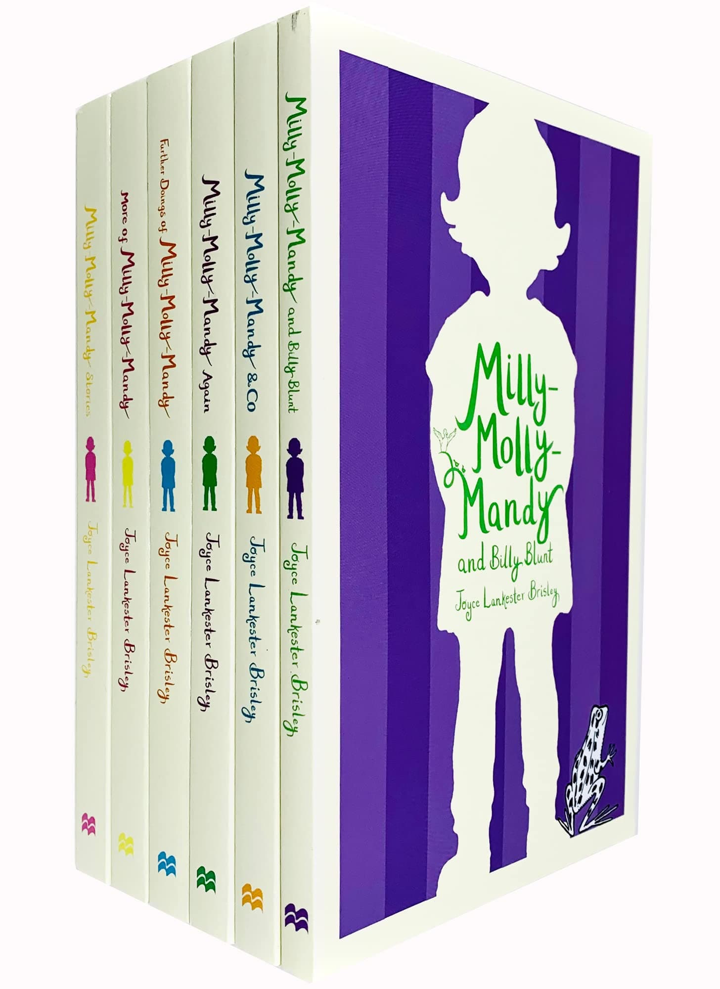 Milly Molly Mandy Stories Collection 6 Books Set By Joyce Lankester Brisley (Milly-Molly-Mandy Stories, More of Milly-Molly-Mandy, Further Doings of Milly-Molly-Mandy, Again, & Co, Billy Blunt) Paperback – 1 Jan. 2019