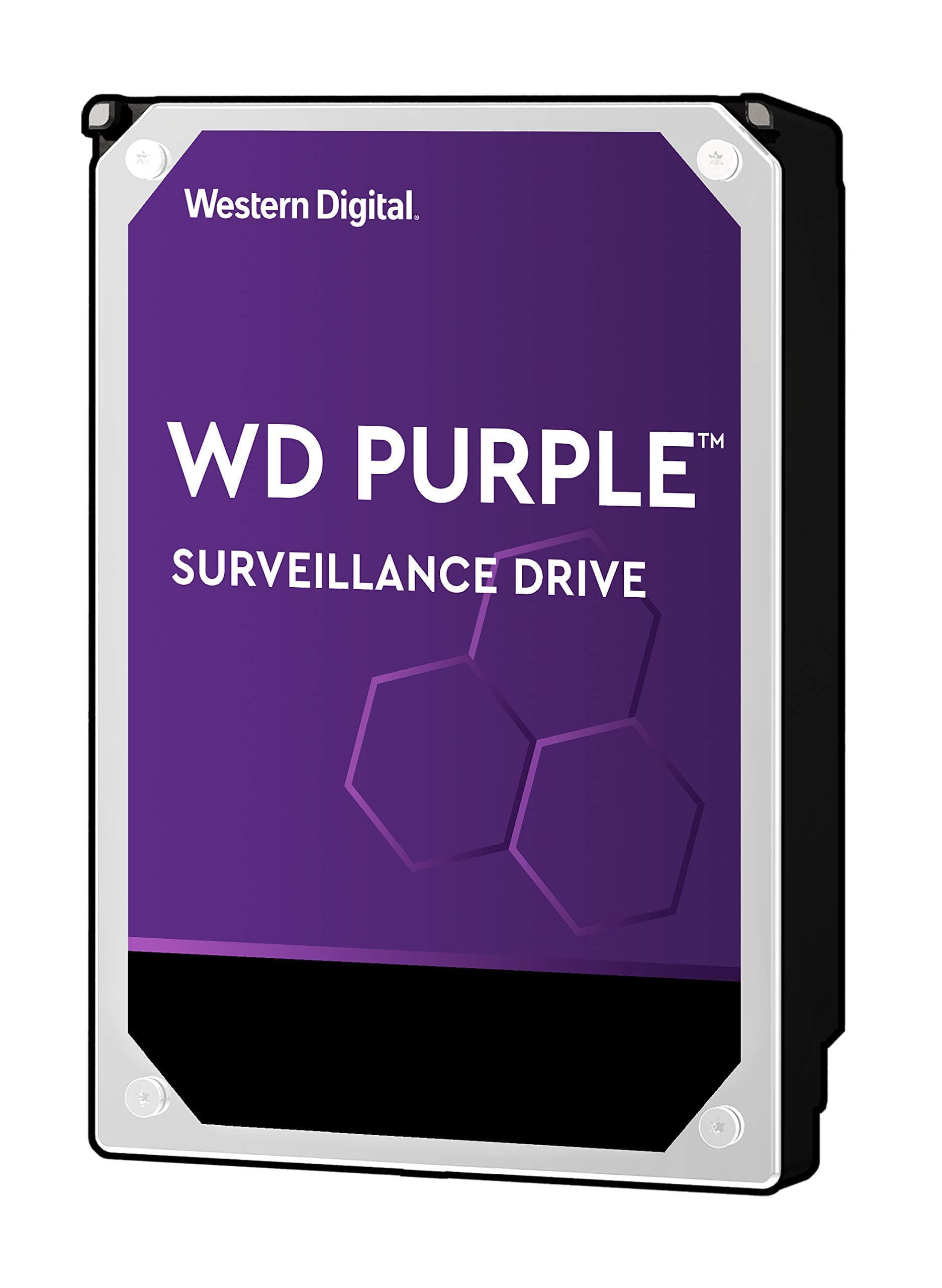 Western Digital Purple 6TB Surveillance 3.5 Inch SATA 6 Gb/s Hard Disk Drive with Allframe 4K Technology - 180TB/yr, 64MB Cache, 5400rpm - WD60PURZ