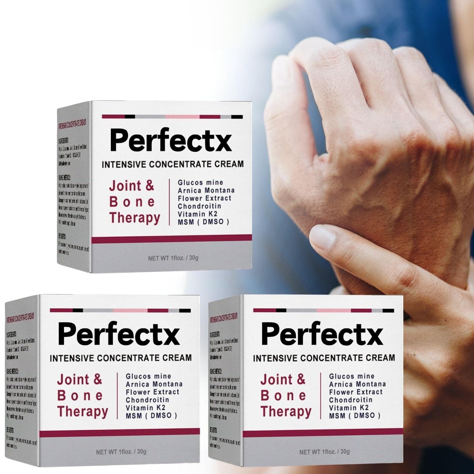 3PCS Perfectx Joint & Bone Cream, Perfectx Cream