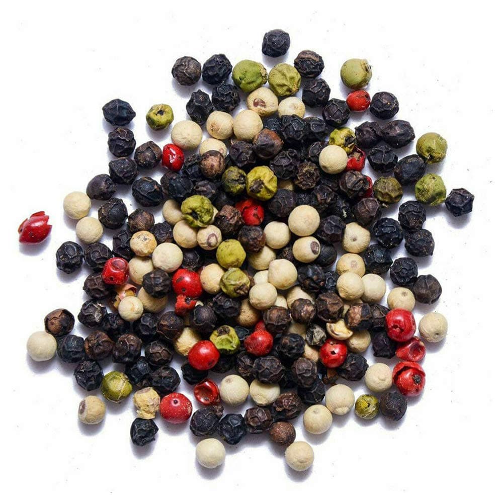 5 Colour Mixed Peppercorn (Black, White, Pink, Green, Pimento) (1kg)