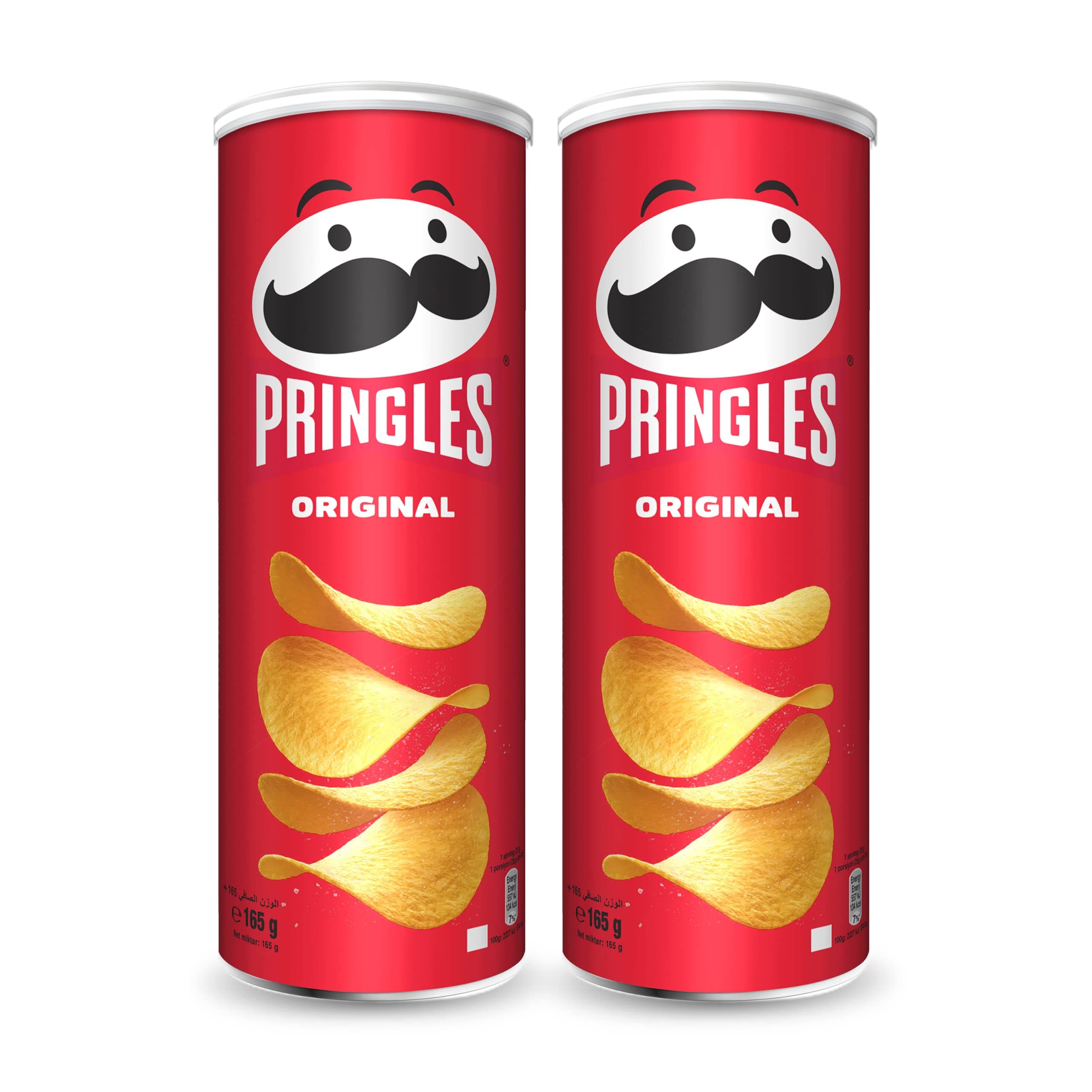 Pringles Original Gaming Dual Pack, 165g