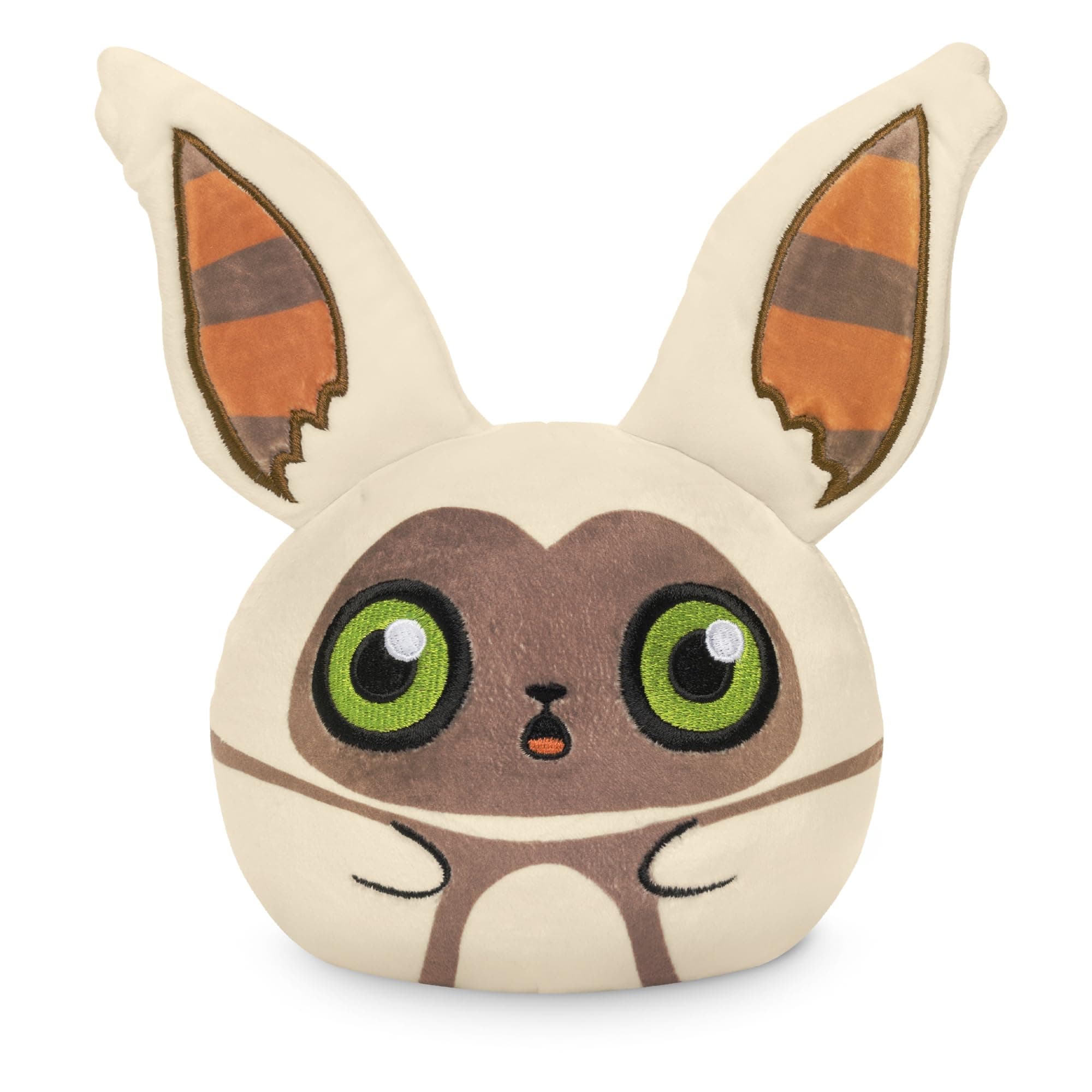 TeeTurtle Reversible Avatar: The Last Airbender Momo Plushie 4-Inch Two-Sided Flip Plush Toy with Embroidered Details - Cute Mini Collectible Plush for Kids, Teens, and Adults