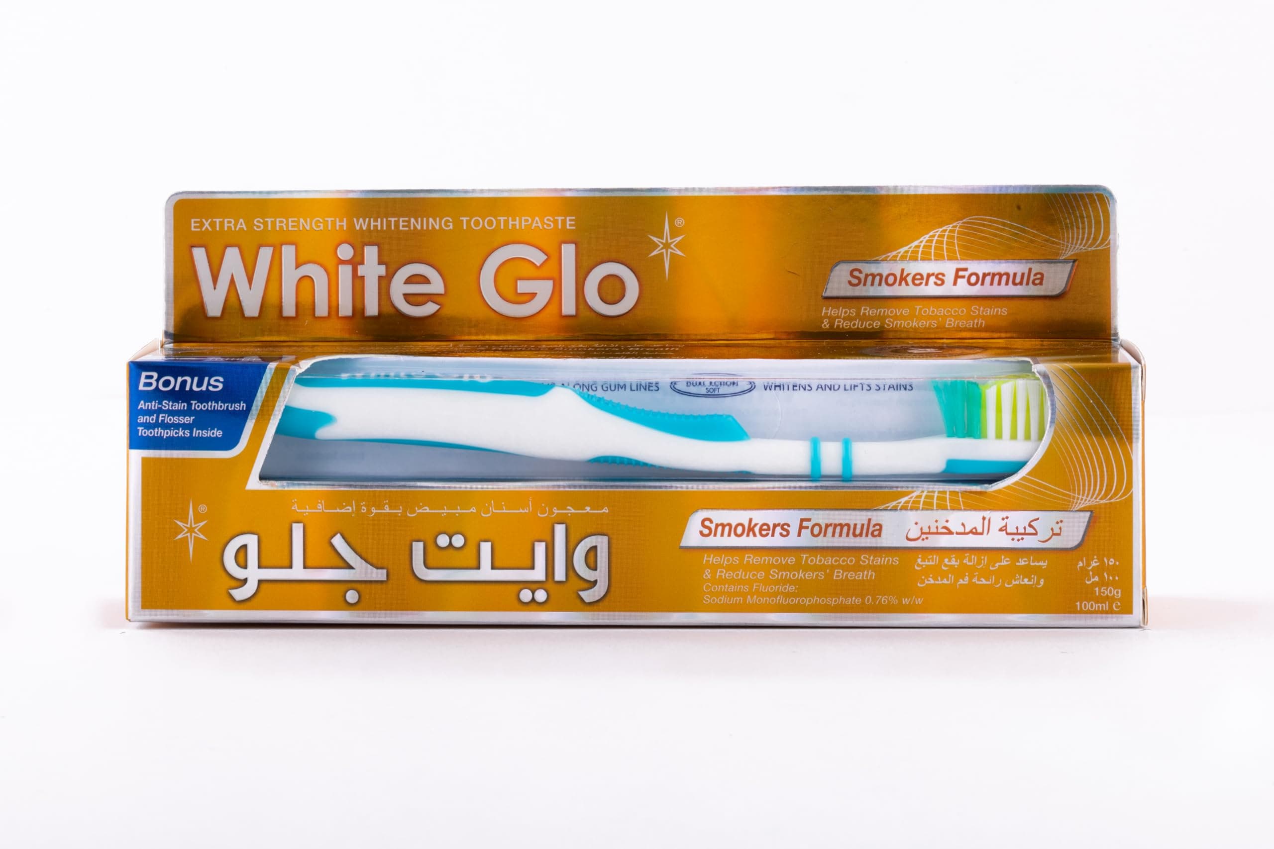 White Glo Smokers Formula Whitening Toothpaste (100ml)