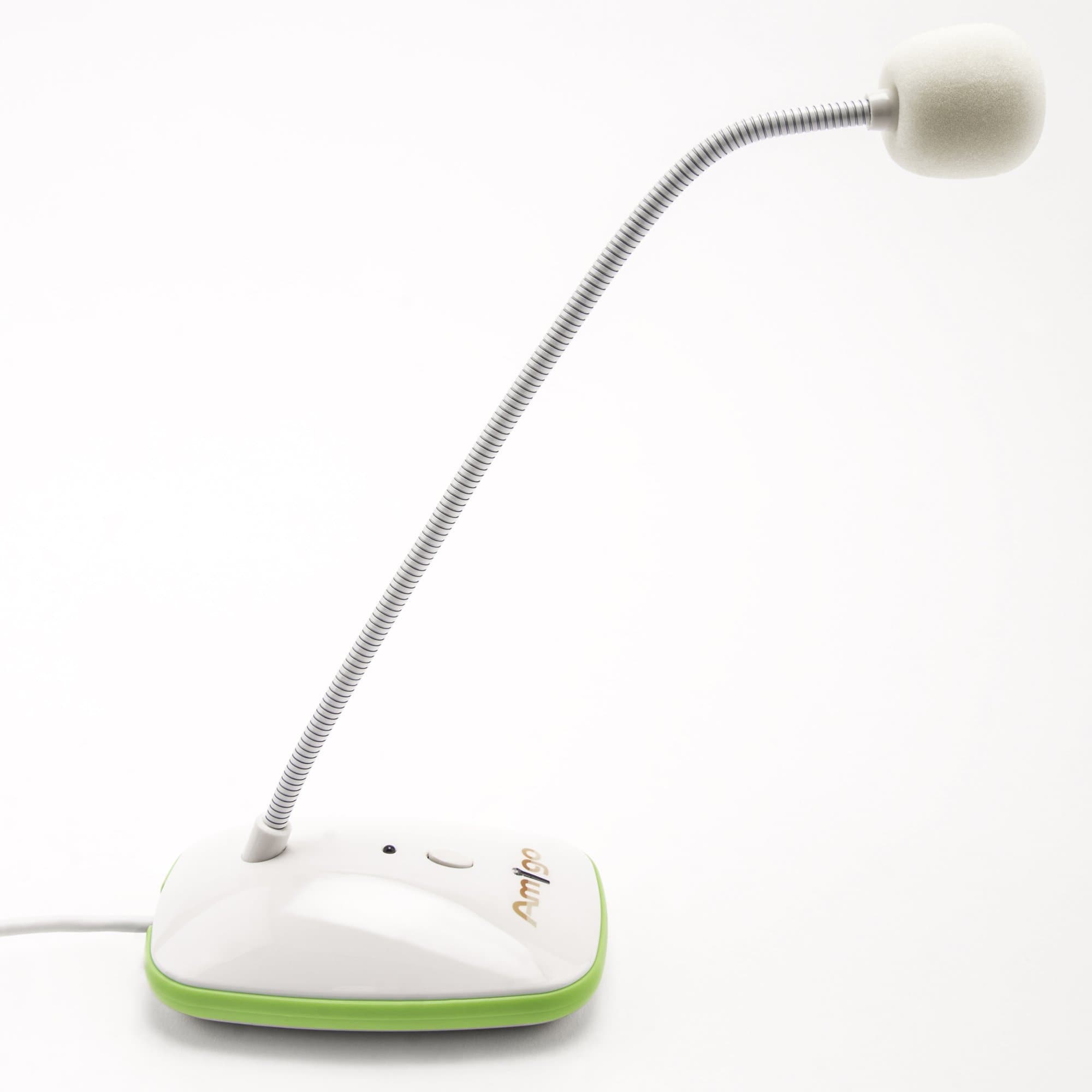 Buddy Microphones Amigo Cobra USB Desktop Microphone with FilteredAudio Technology, Green (ISA12015)