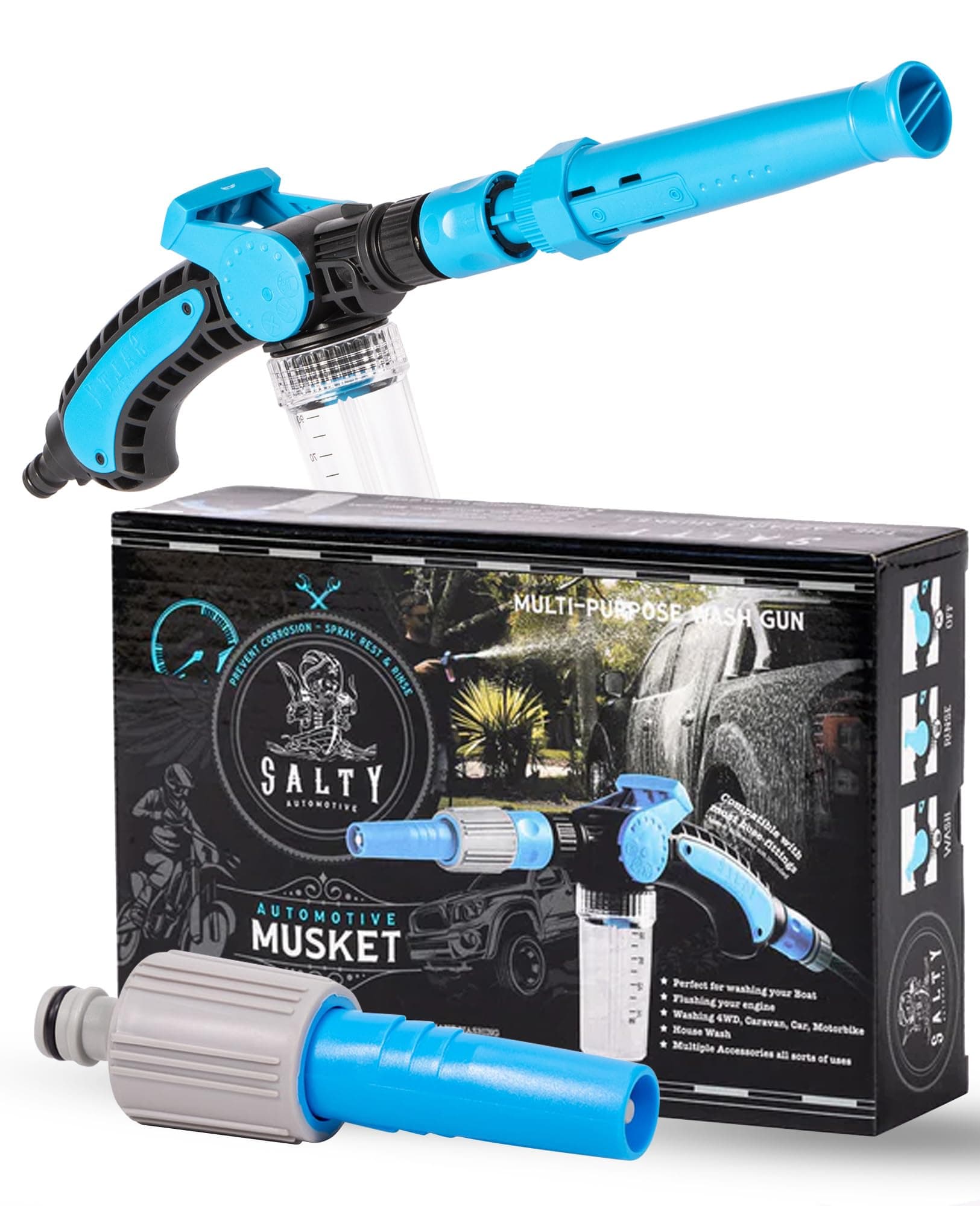 SALTY CAPTAIN EST - 2019 Spray Tool Sprayer Washer Cleaning Tool with Water Mixer System