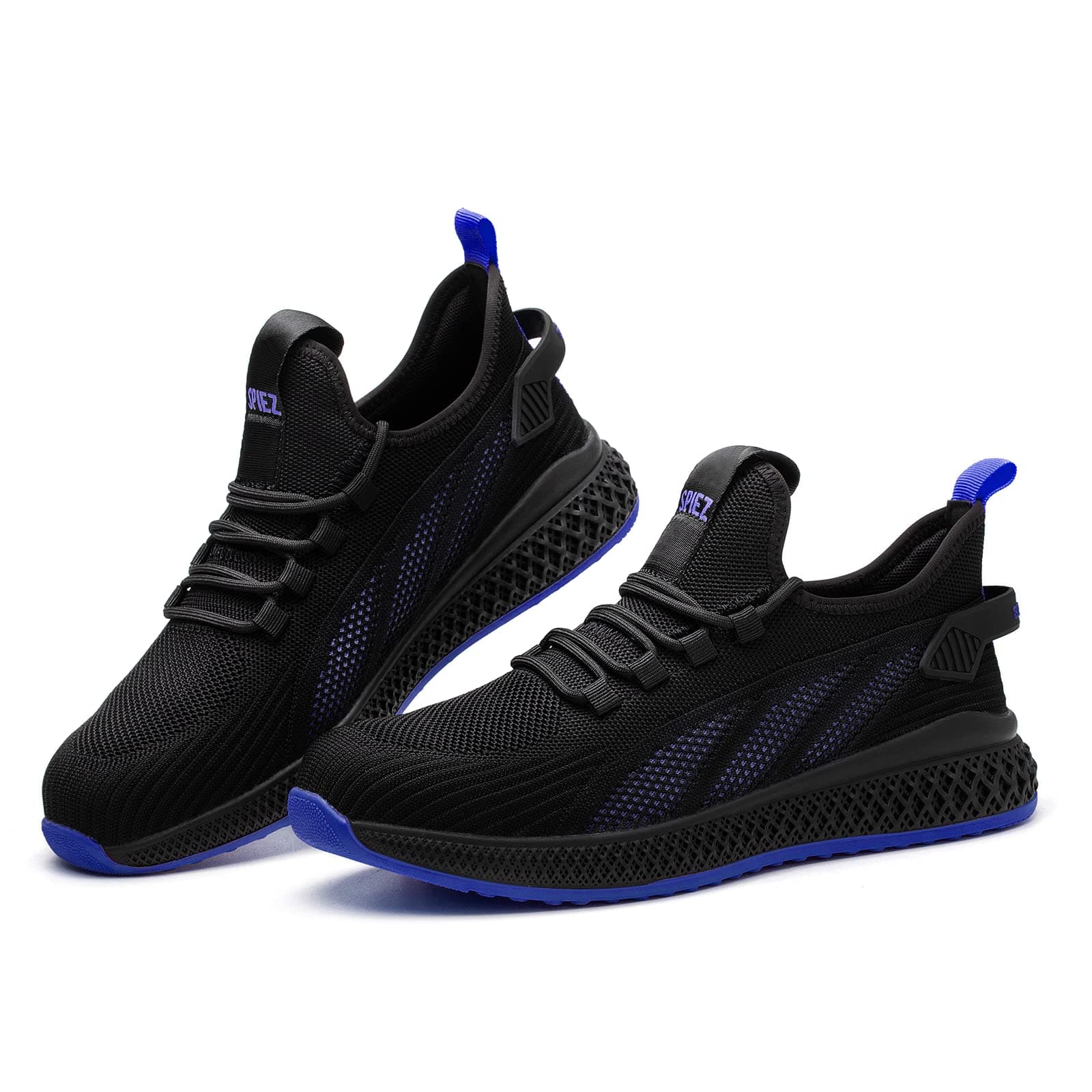 Unisex Safety Shoes with Composite Toe Cap, Puncture Proof Breathable Work Shoes for Men and Women, Slip on Fashion Sneakers for Work and Daily Wear