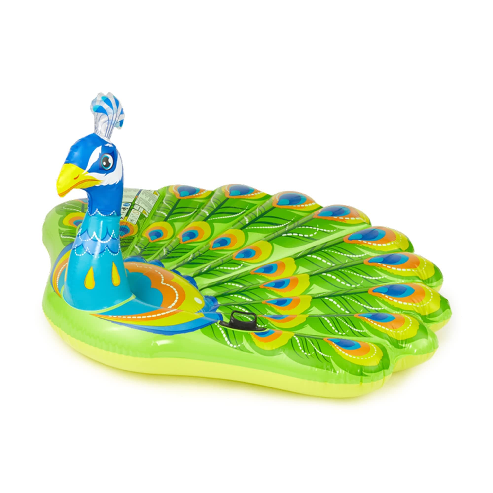 Intex Peacock Inflatable Island, 76" X 64" X 37", for Ages 6+